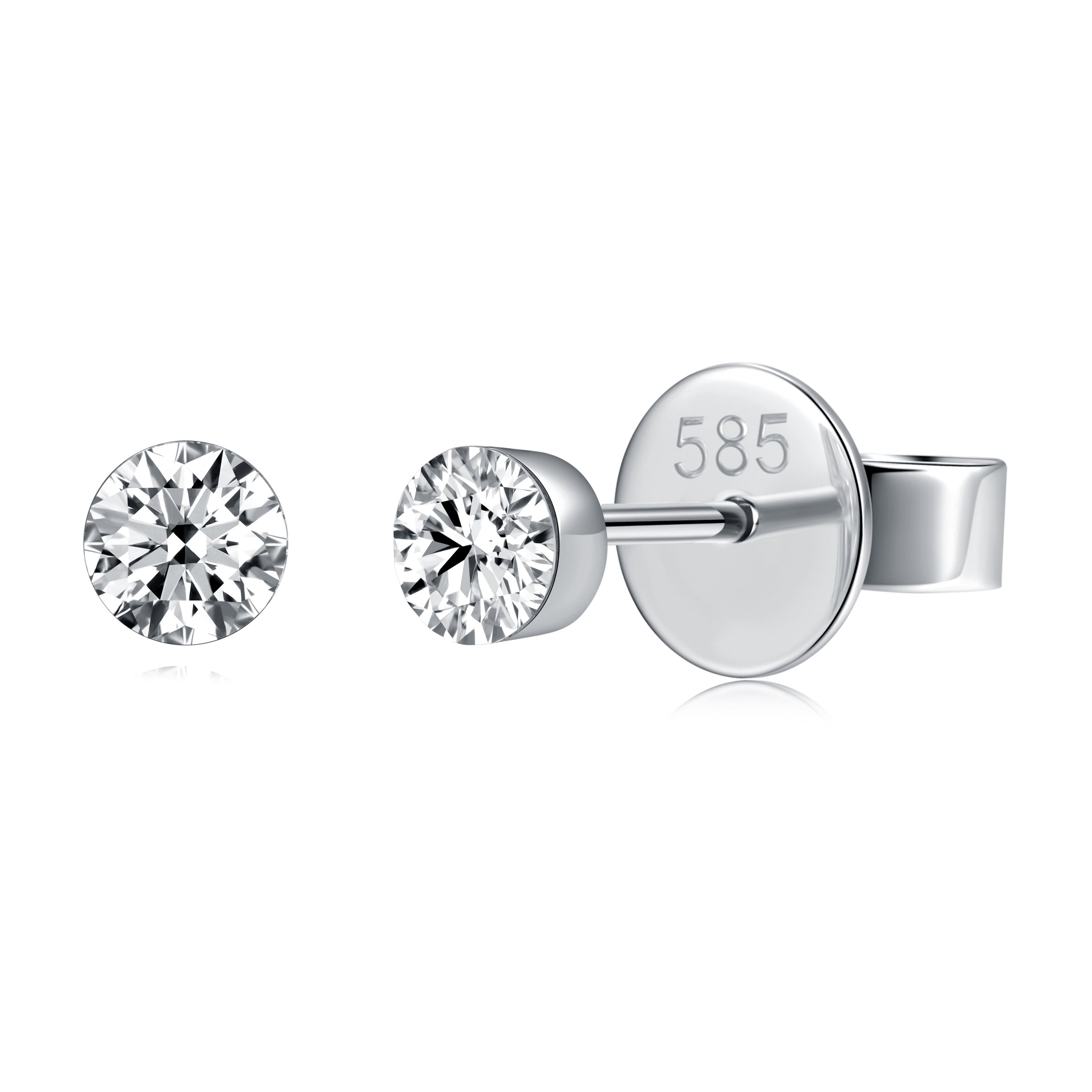 14K Gold 0.74G LGD Earrings