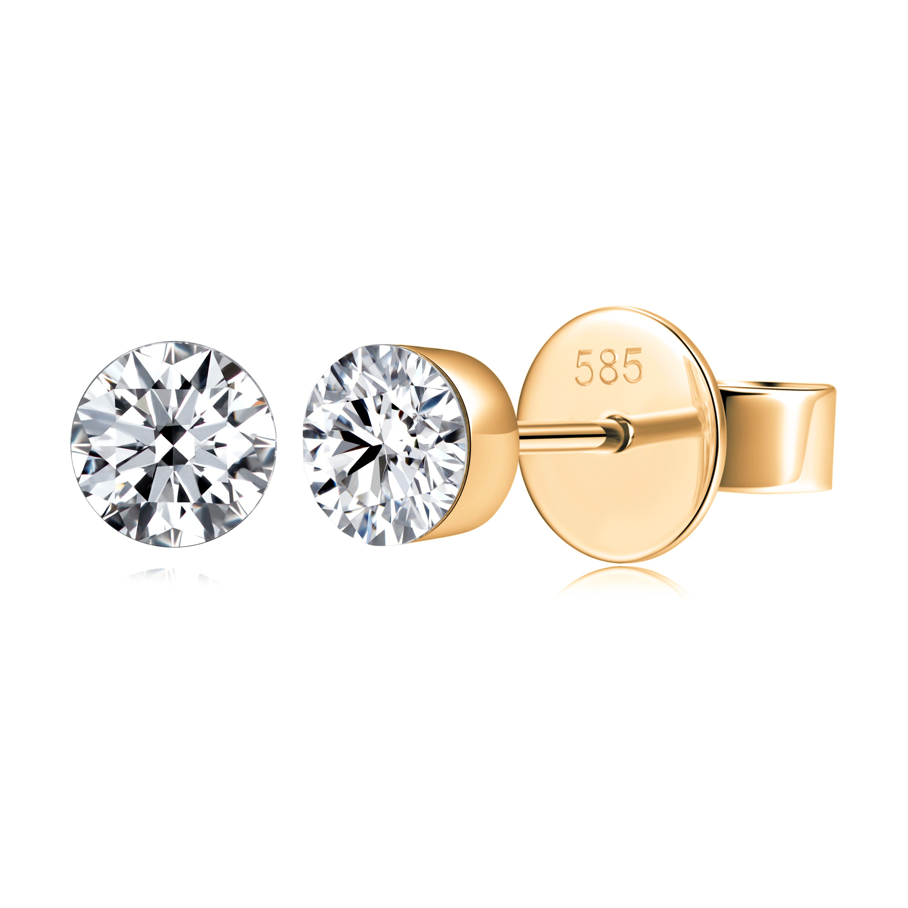 14K Gold 0.83G LGD Earrings