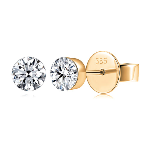 14K Gold 0.83G LGD Earrings