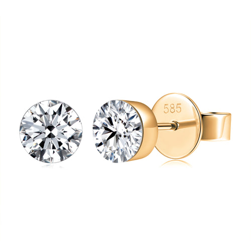 14K Gold 0.93G LGD Earrings