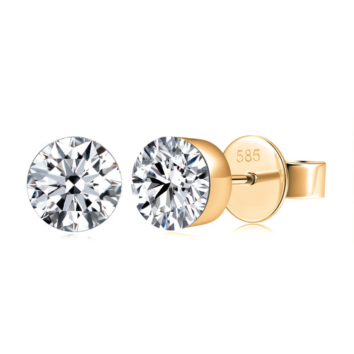 14K Gold 1.35G LGD Earrings