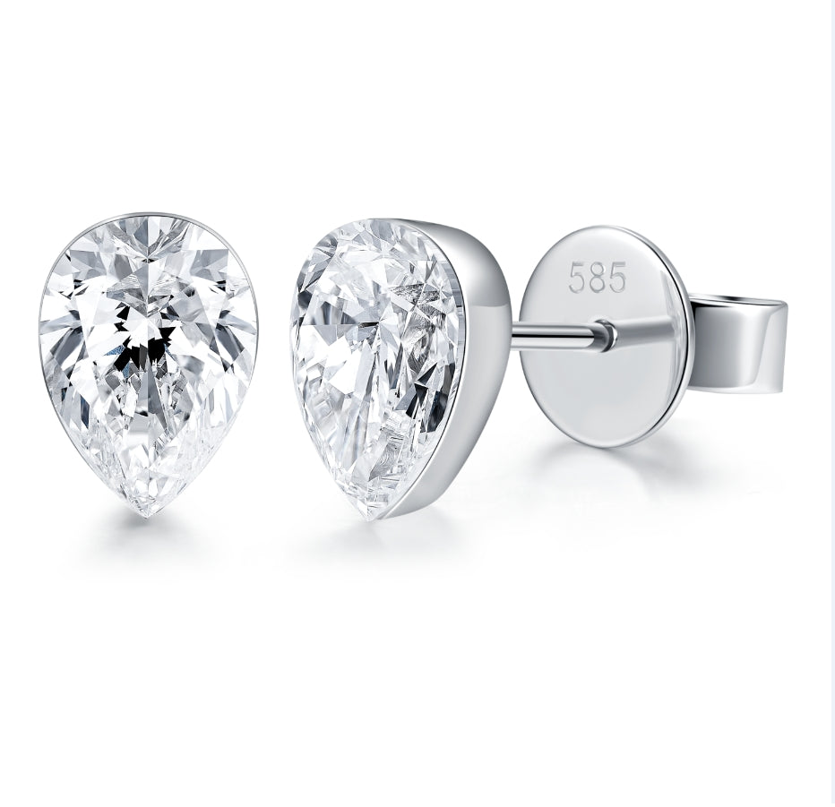14K Gold 1.04G LGD Earrings