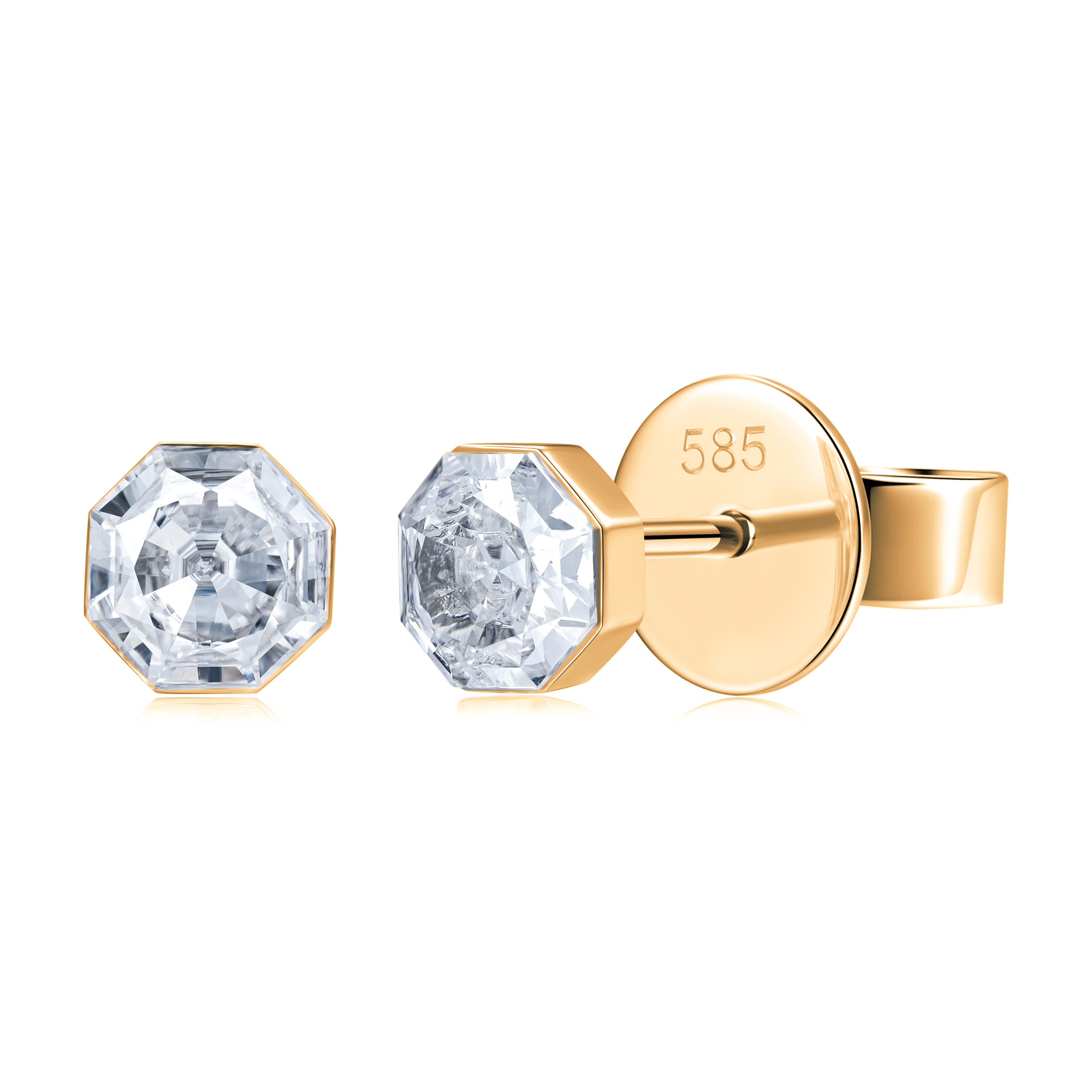 14K Gold 0.89G LGD Earrings
