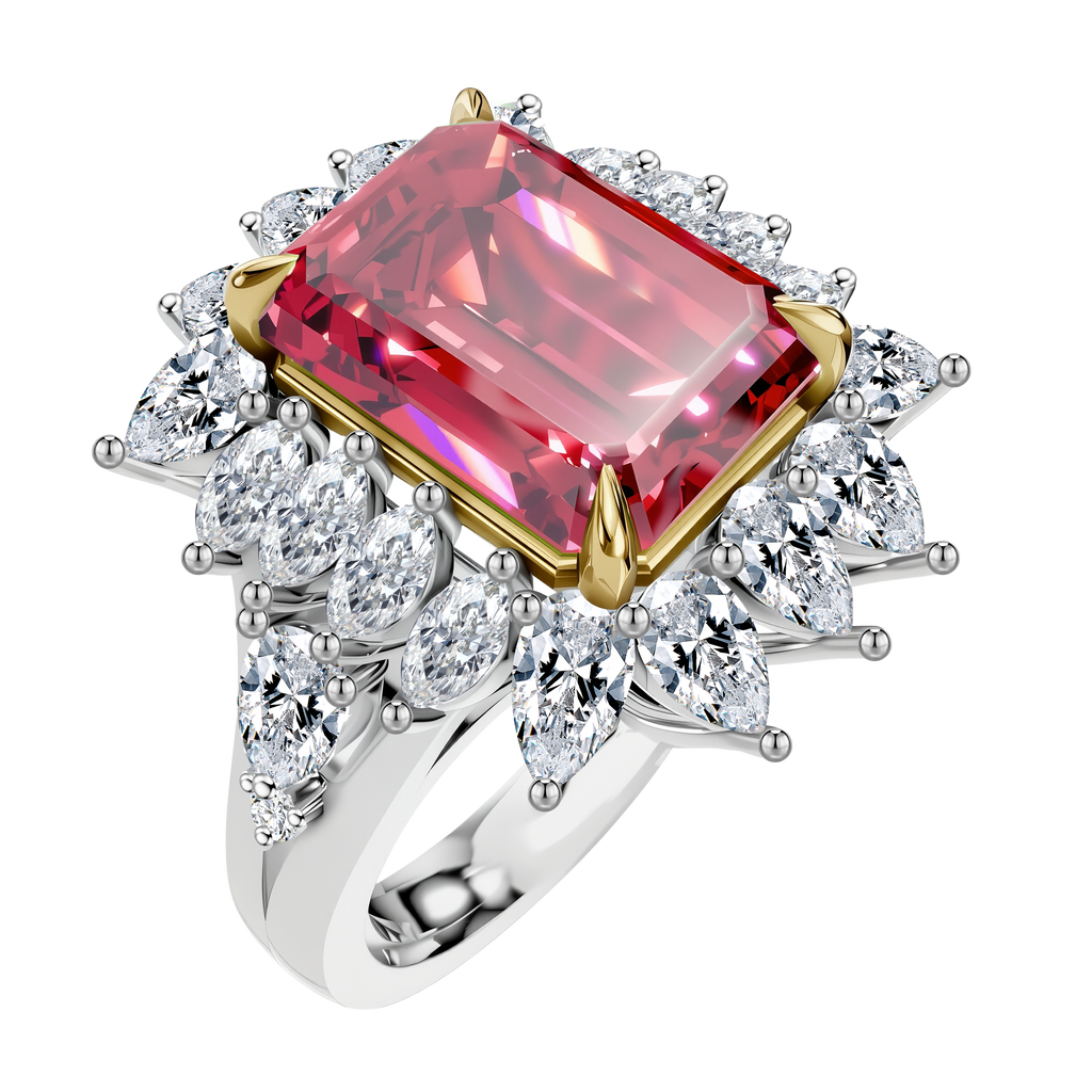 14KT LGD Mounting Ring - Emerald