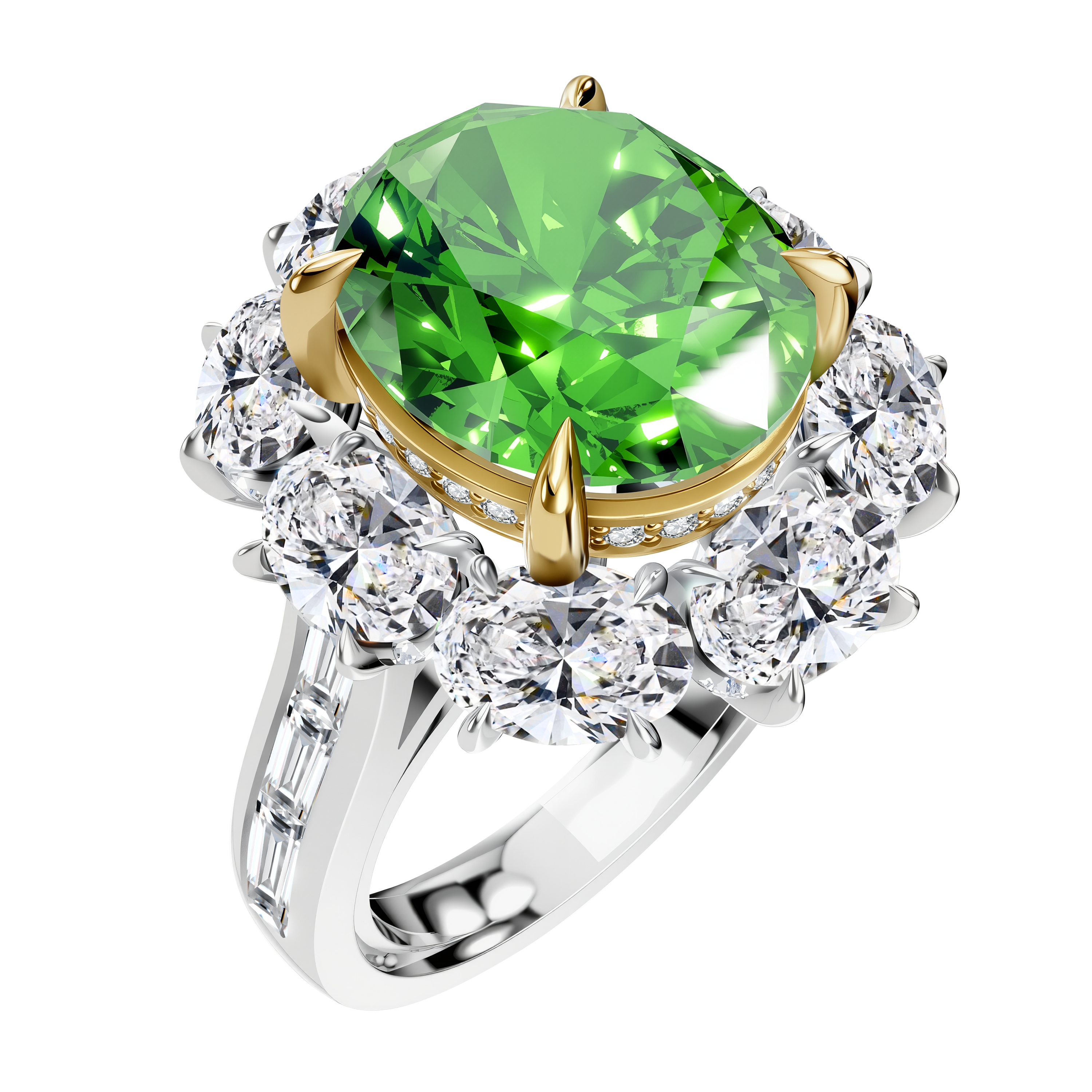 14KT LGD Mounting Ring - Oval
