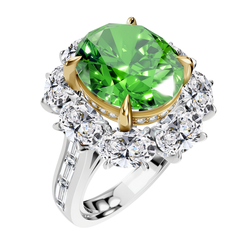 14KT LGD Mounting Ring - Oval