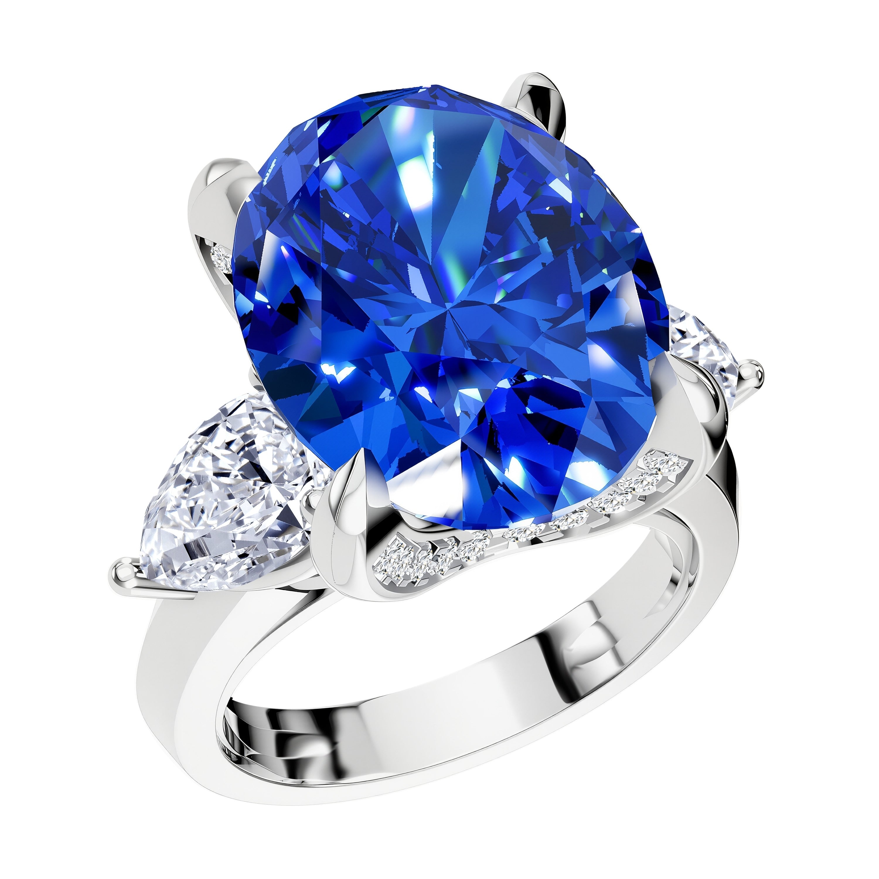 14K Gold 5.40G LGD Mounting Ring