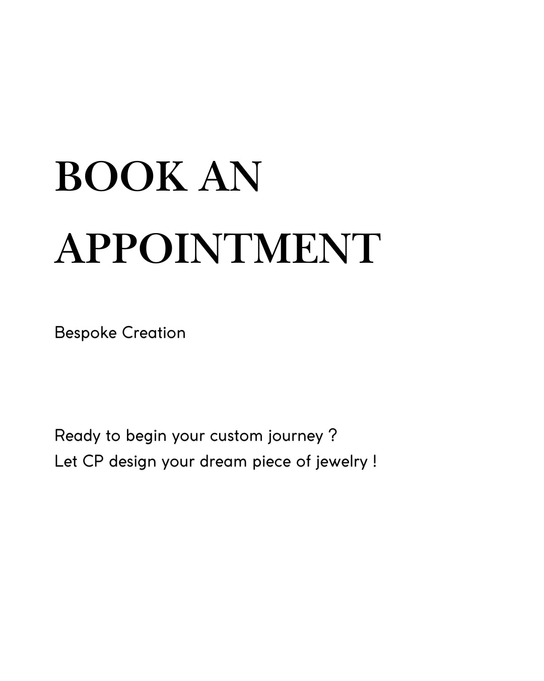 Book an appointment