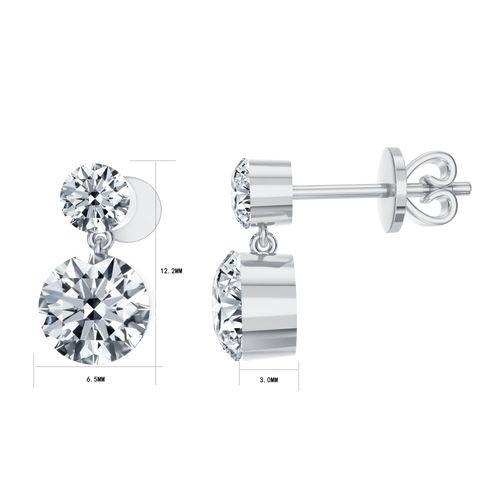 14K Gold 2.12G LGD Earrings