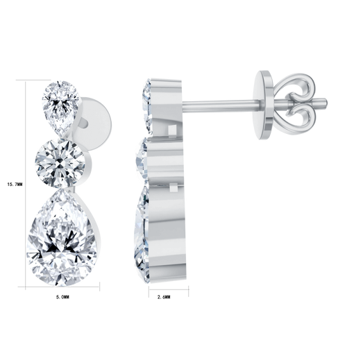14K Gold 1.86G LGD Earrings