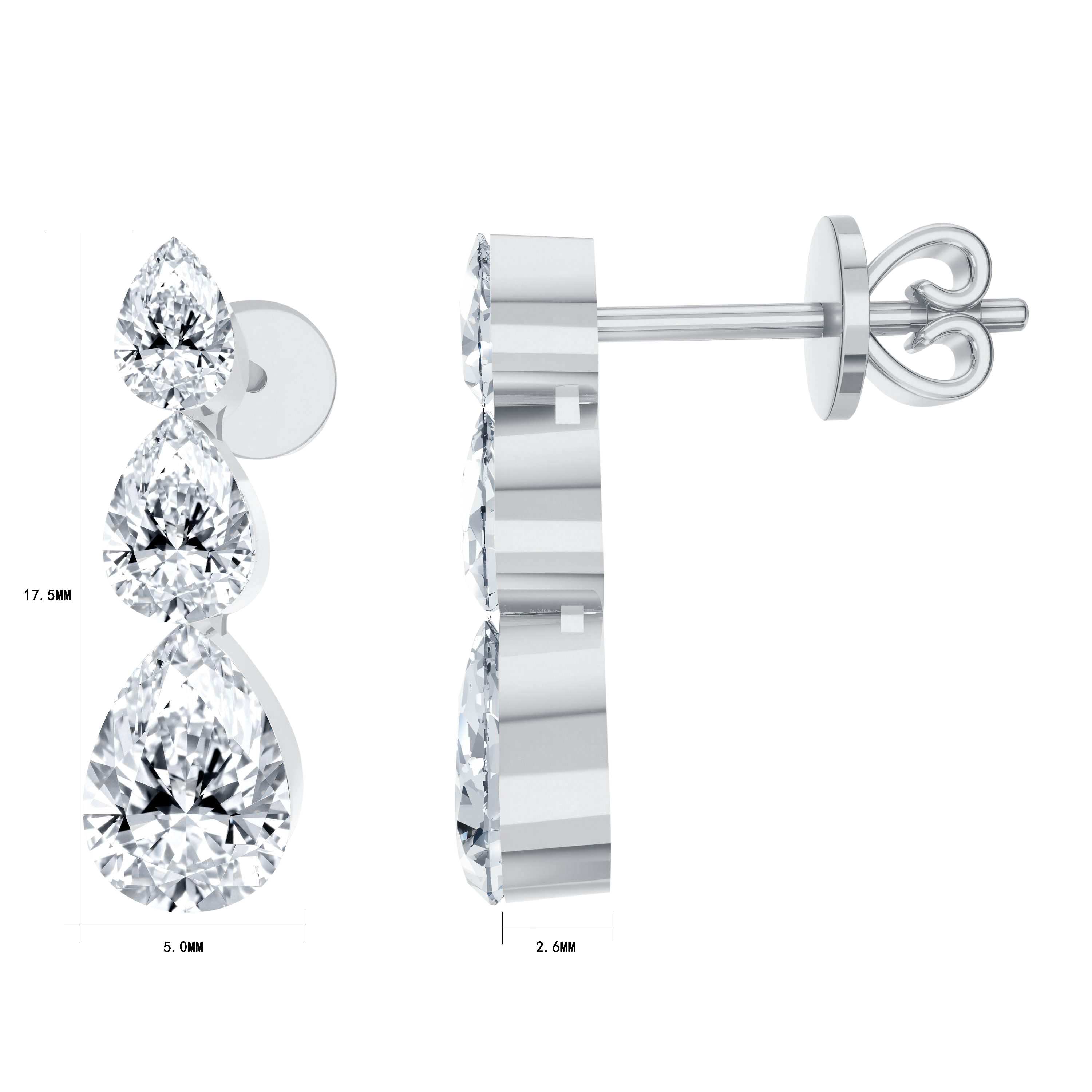 14K Gold 1.95G LGD Earrings