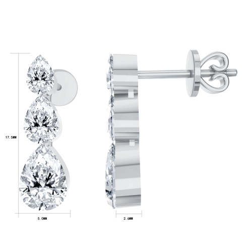 14K Gold 1.95G LGD Earrings