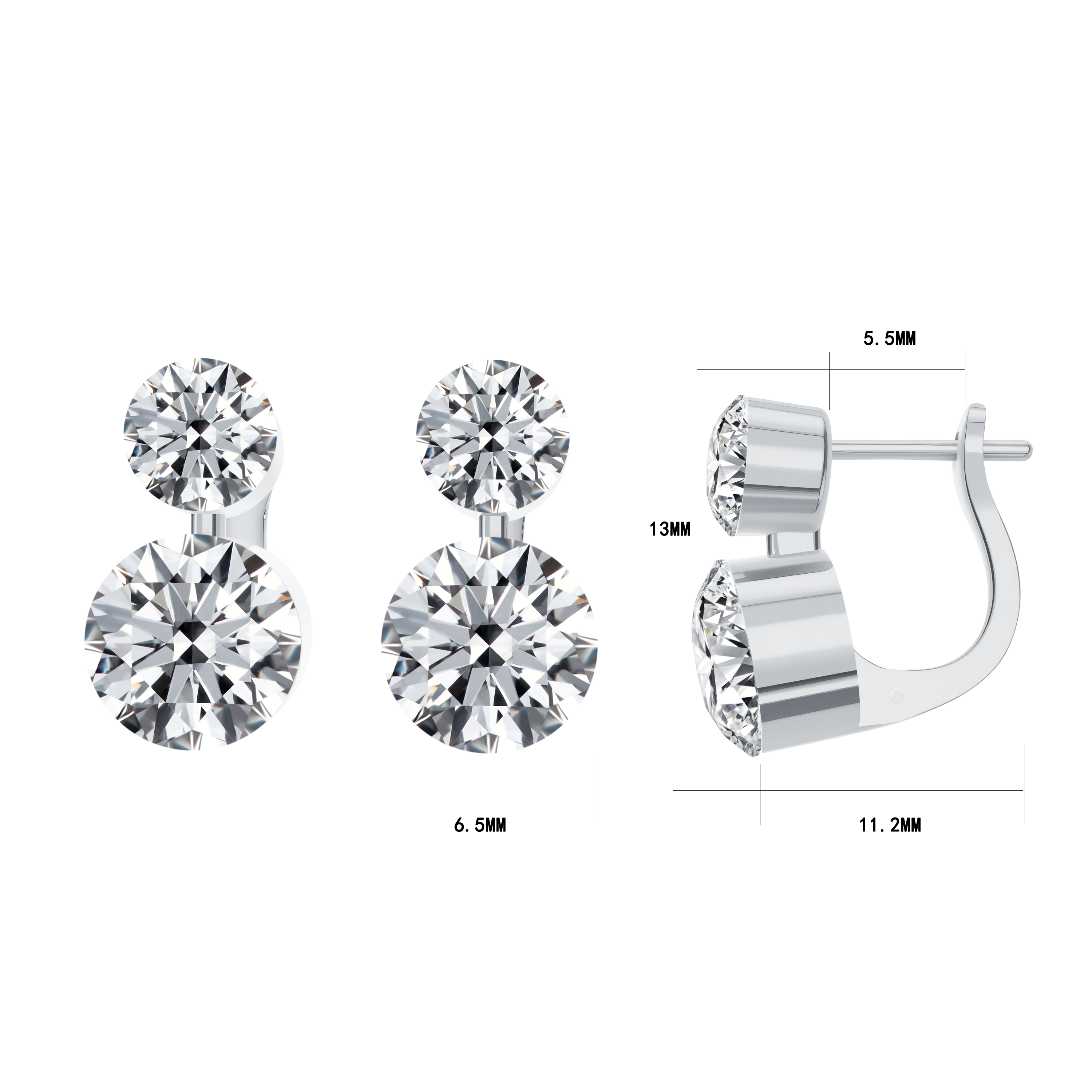 14K Gold 2.97G Earrings