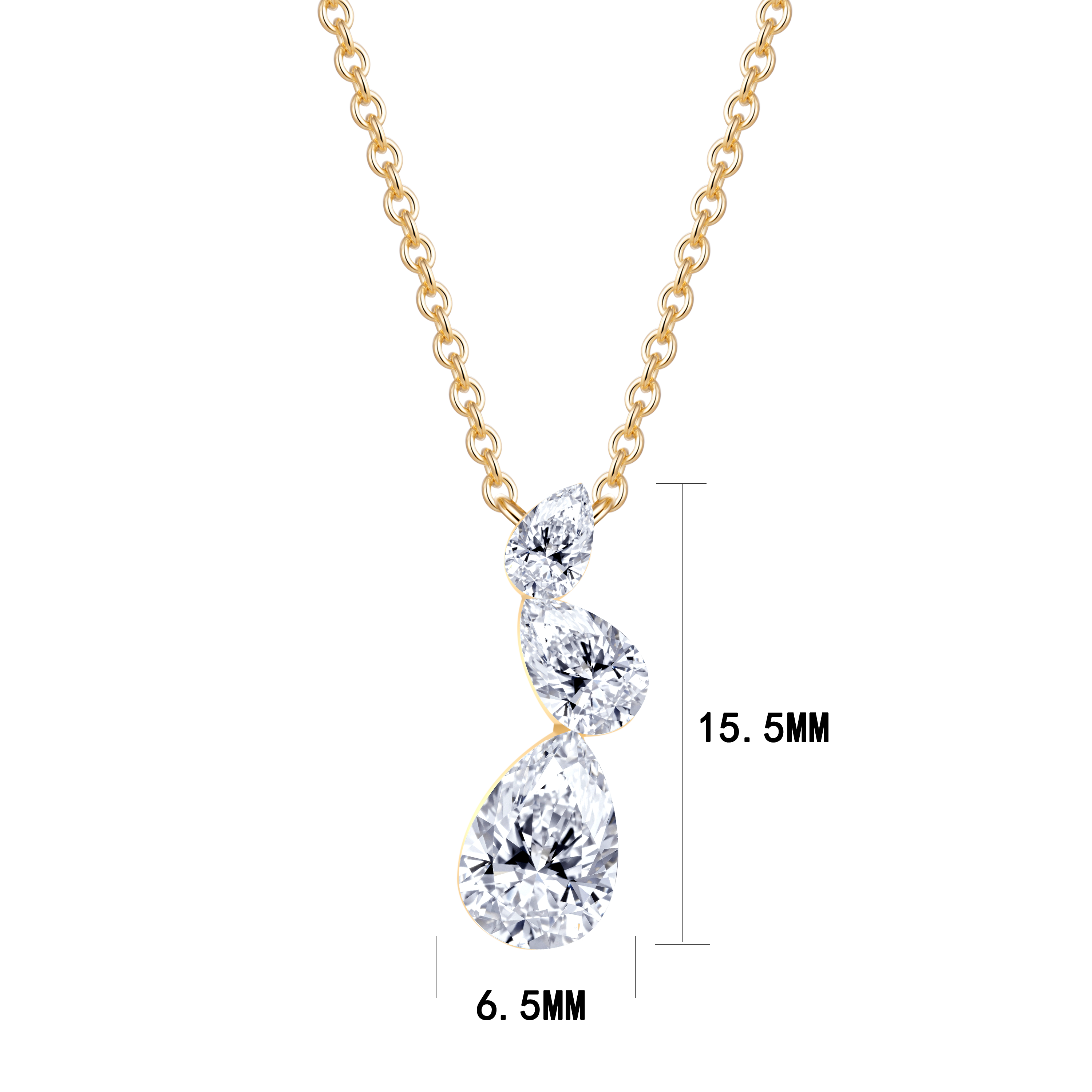 14K Gold 2.68G LGD Necklace