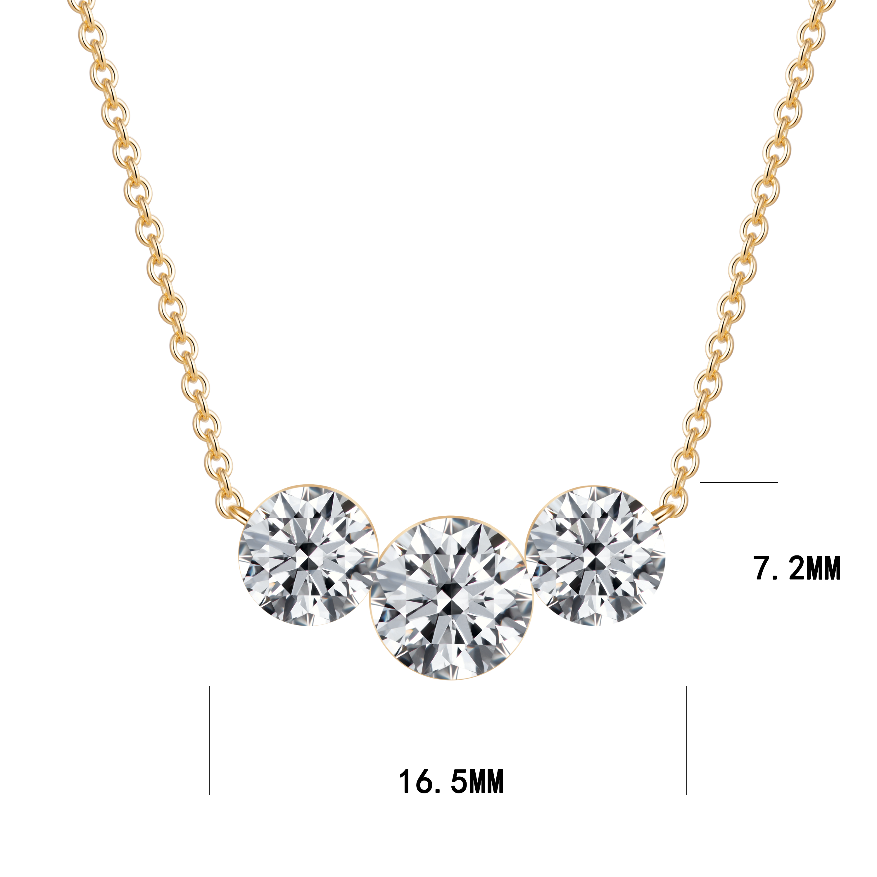 14K Gold 2.70G LGD Necklace