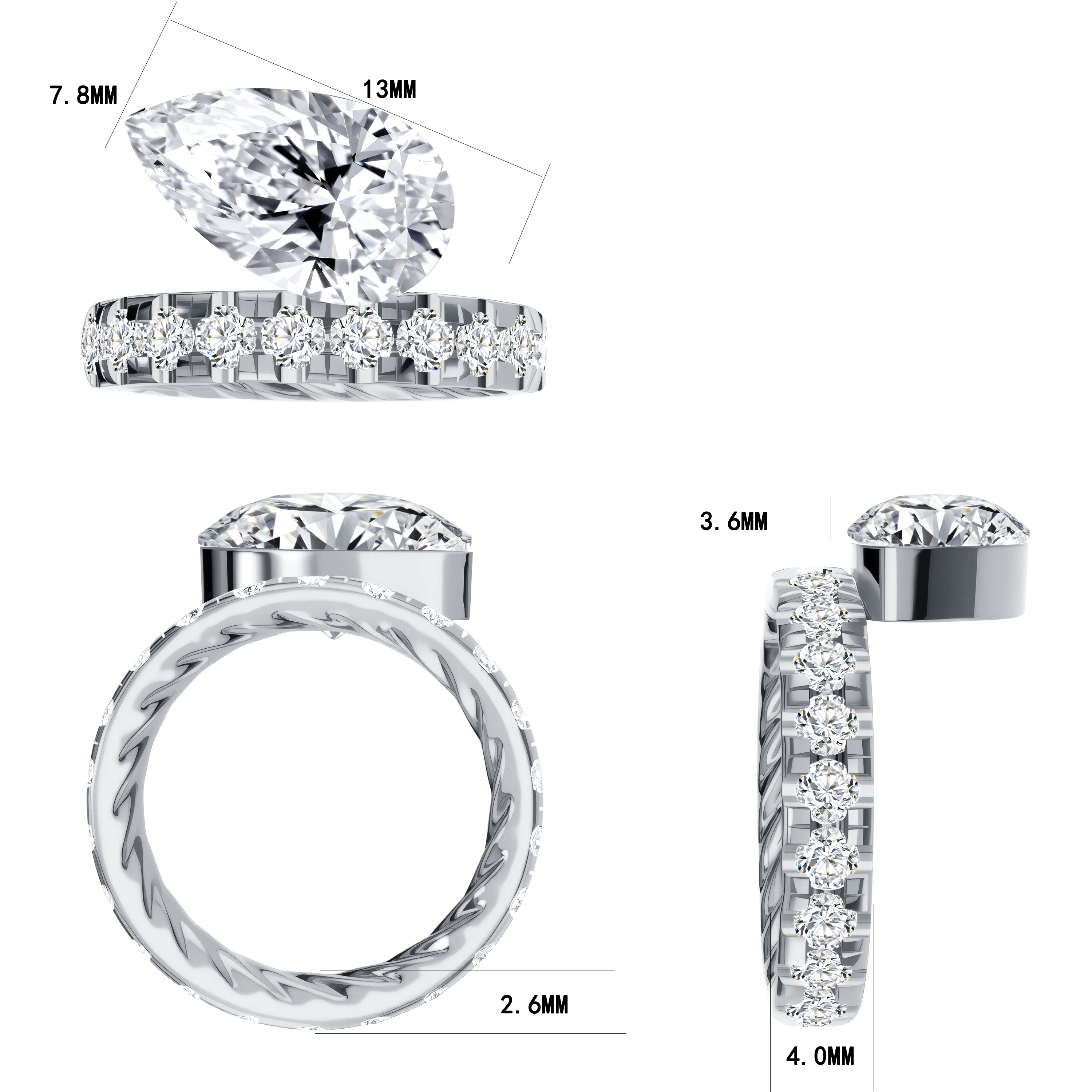 14K Gold 4.59G LGD Ring