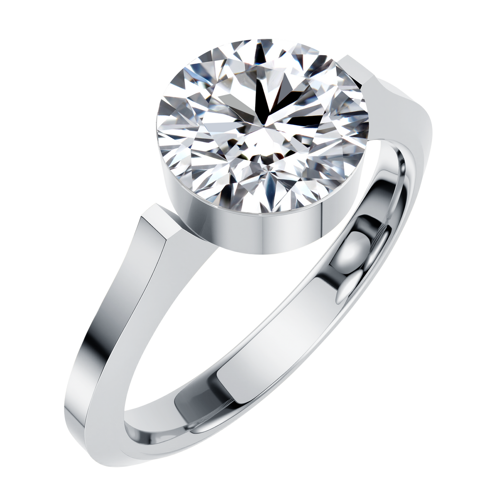 Air No.1 14KW Gold with Lab Diamond Ring
