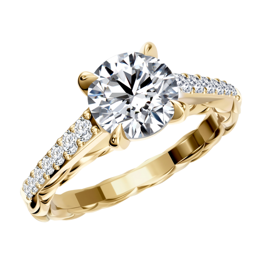 14K Gold LGD Mounting Ring 3.42G