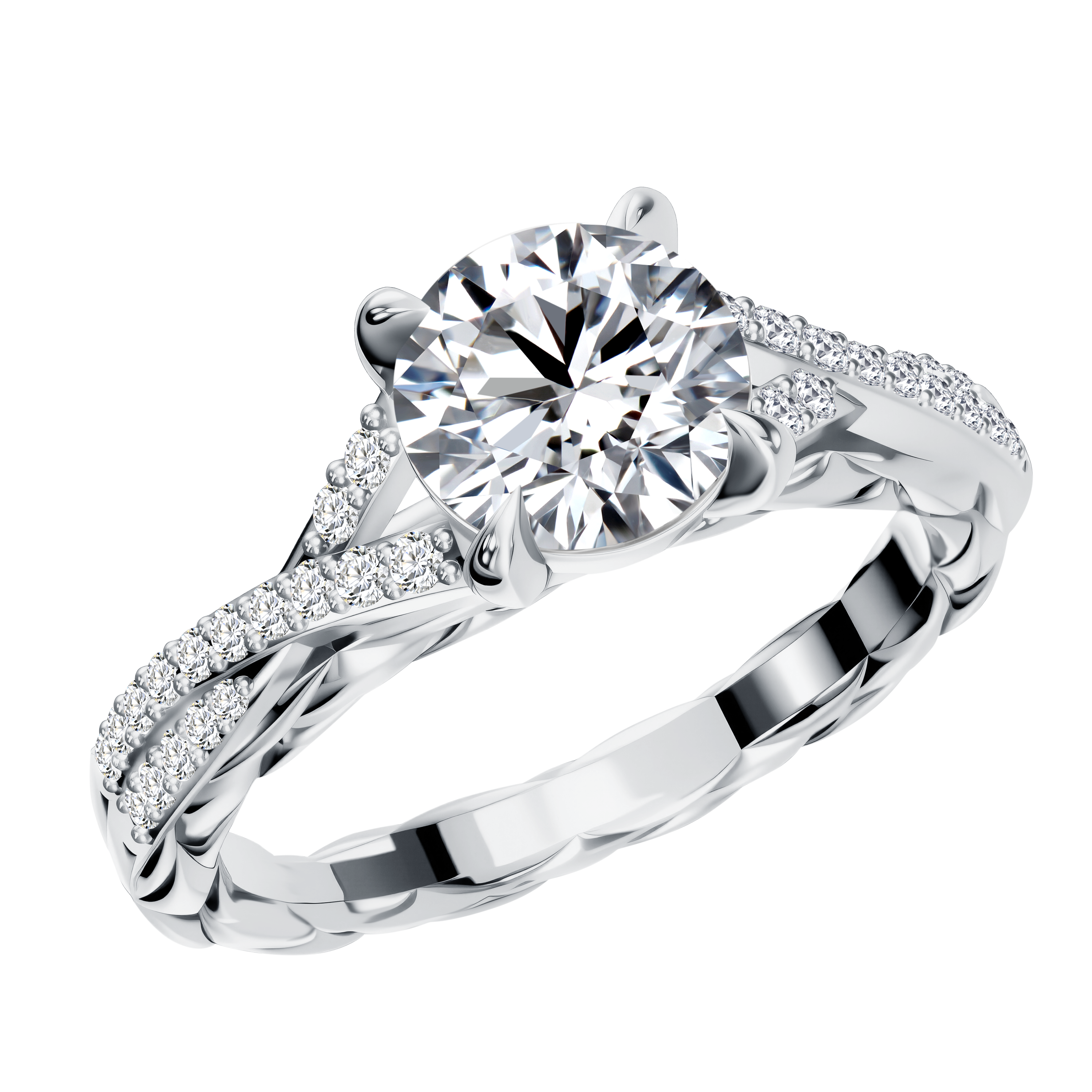 14K Gold LGD Mounting Ring 3.78G