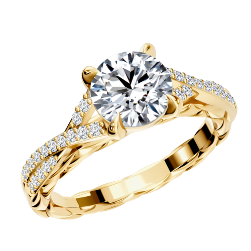 14K Gold LGD Mounting Ring 3.78G