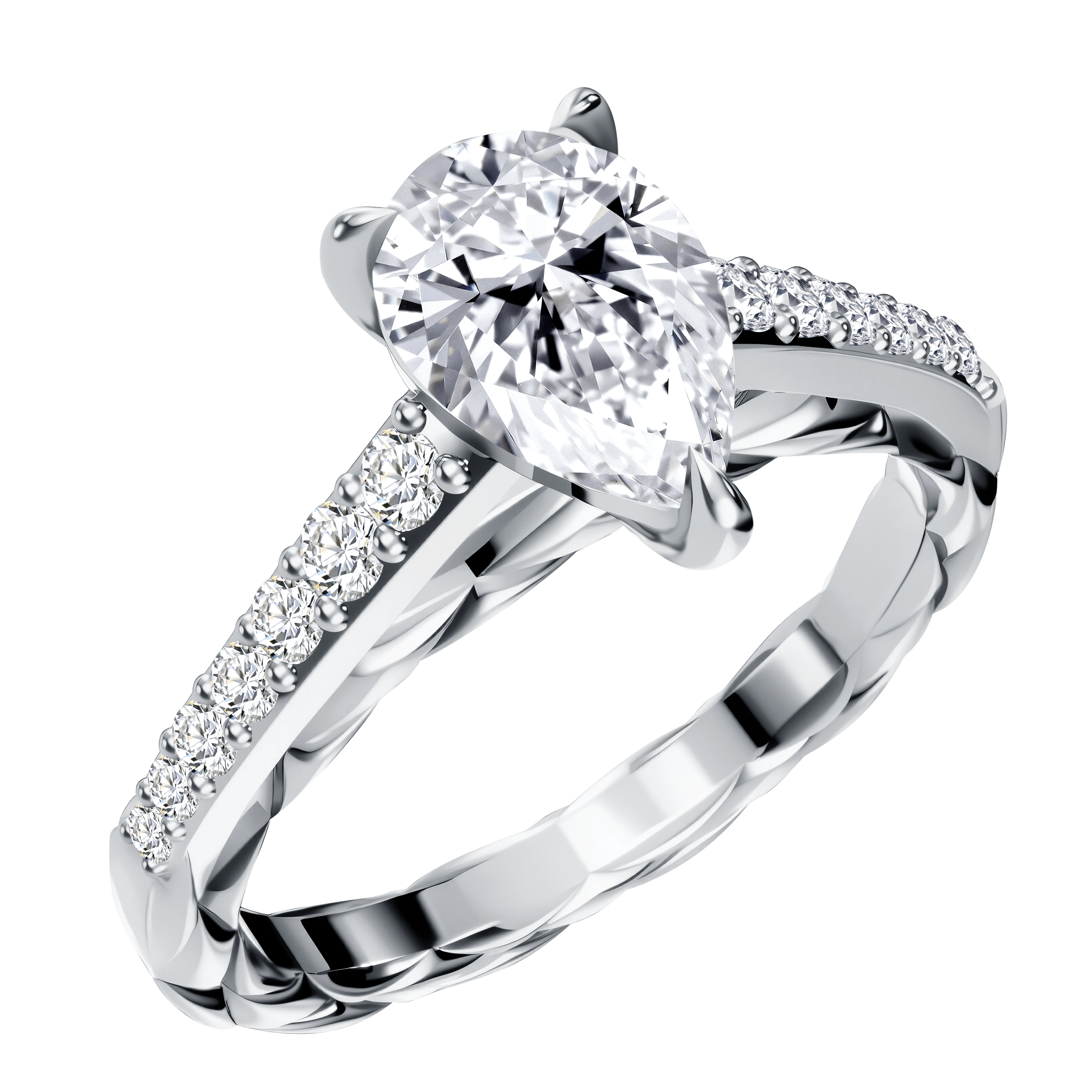 14K Gold 3.51G LGD  Mounting  Ring