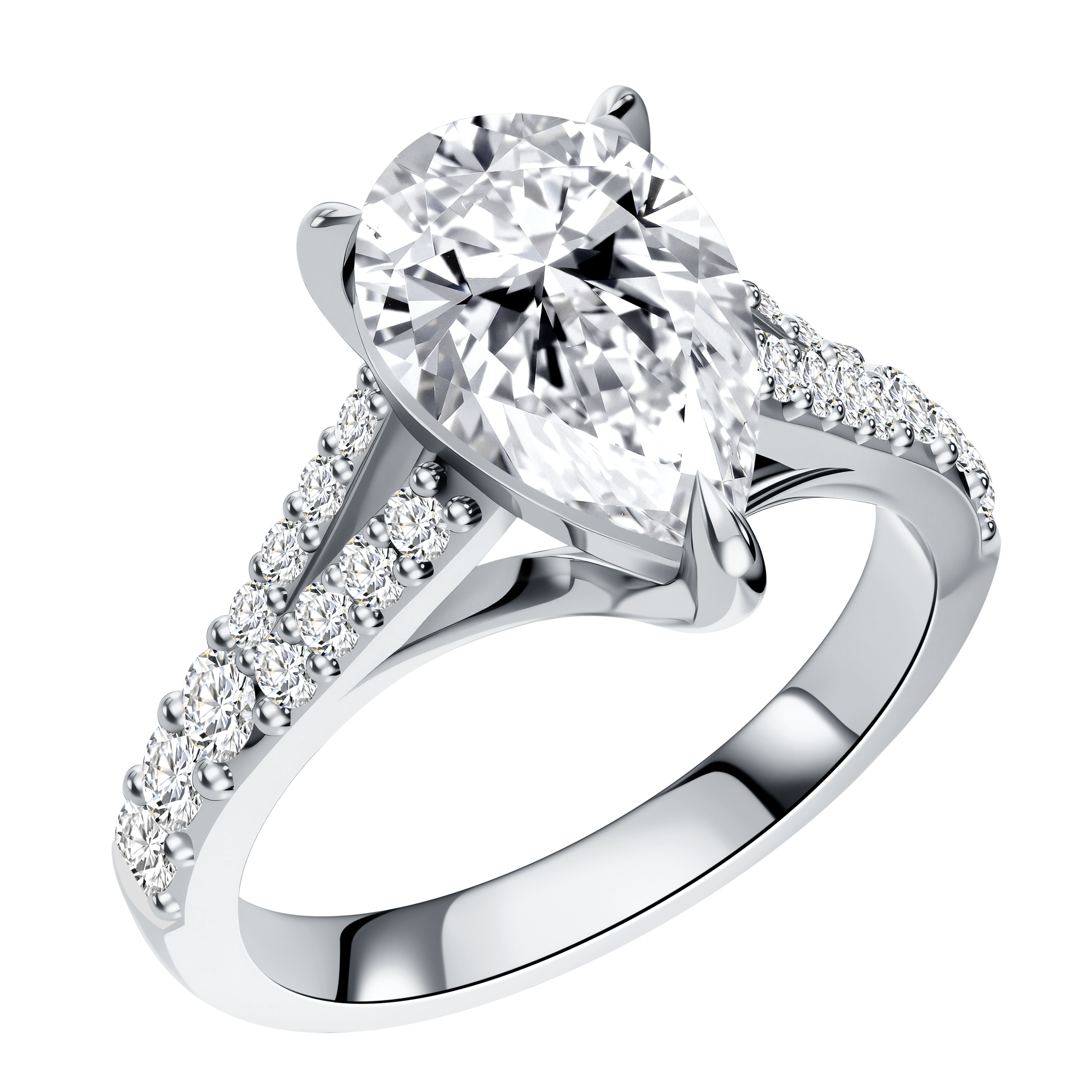 14K Gold 3.42G LGD  Mounting  Ring