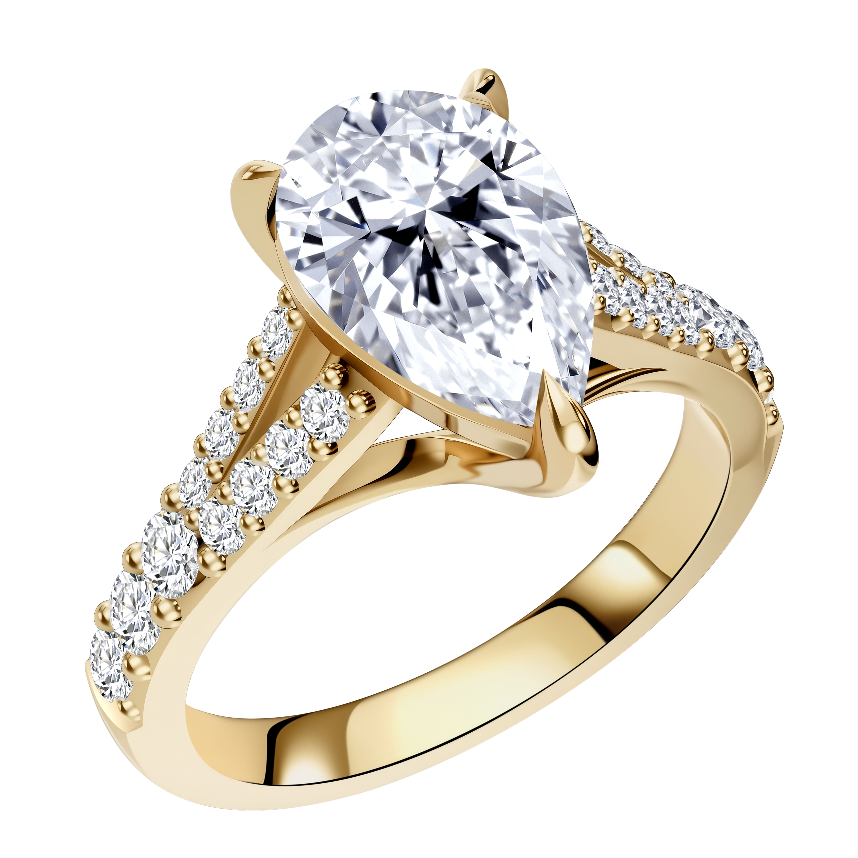 14K Gold 3.96G LGD  Mounting  Ring