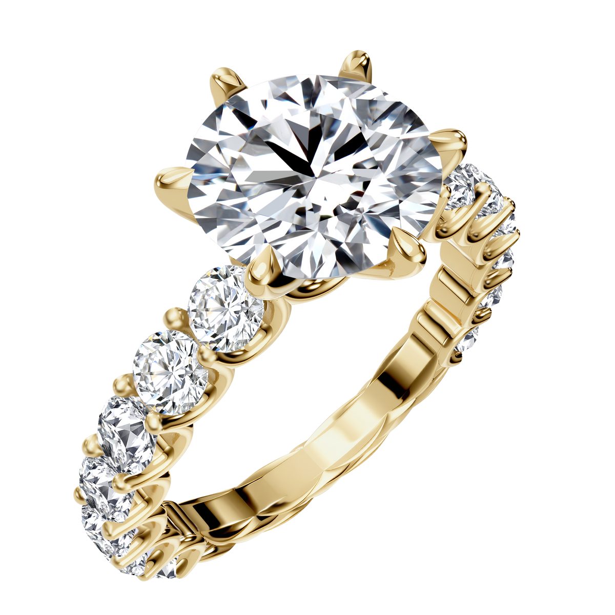 14K Gold 2.34G LGD  Mounting  Ring