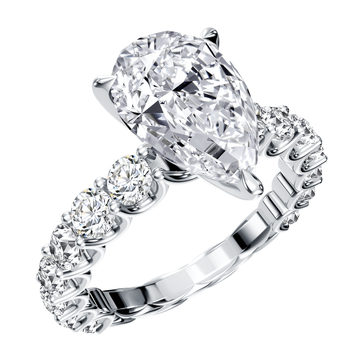 14K Gold 2.34G LGD  Mounting  Ring