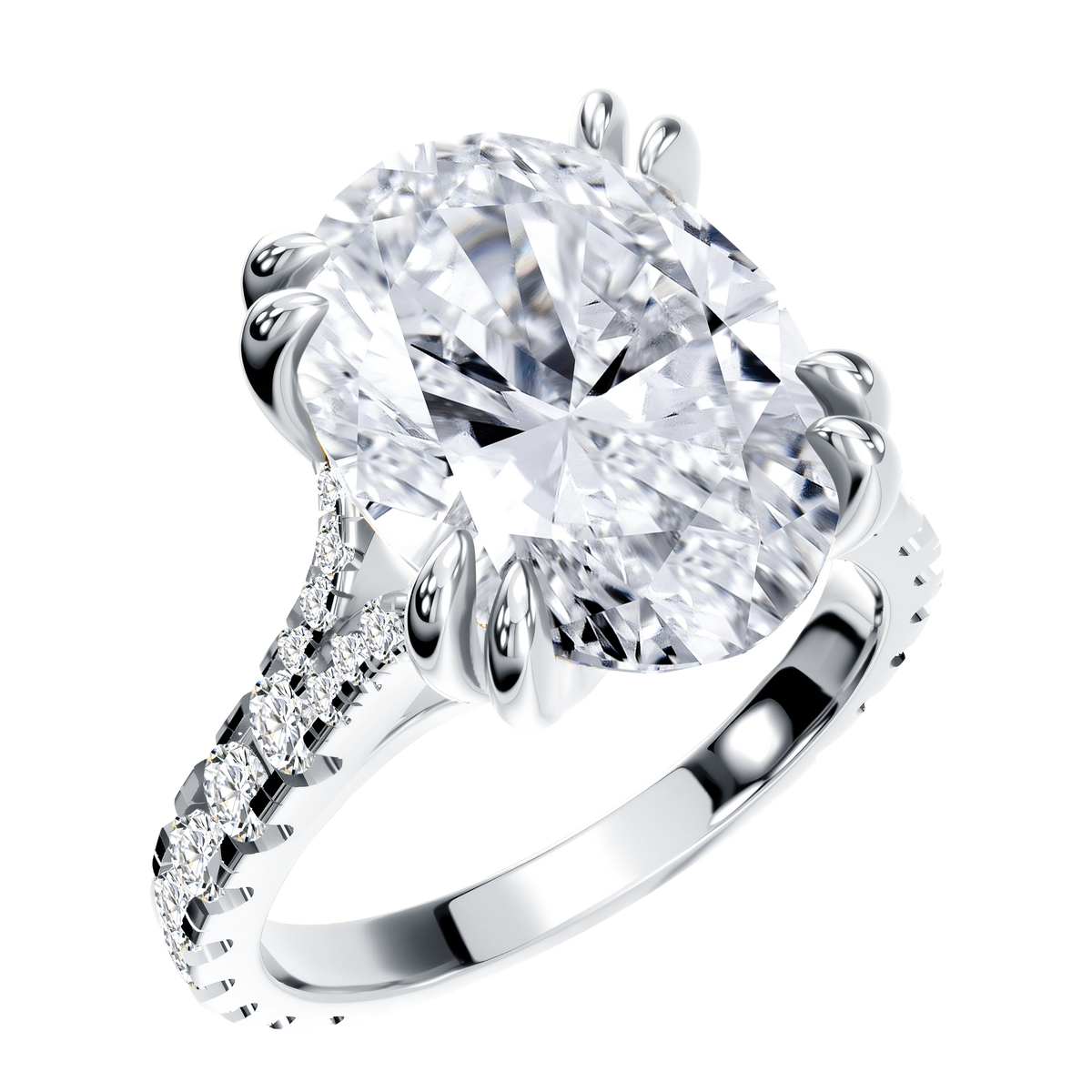 14K Gold 3.06G LGD  Mounting  Ring