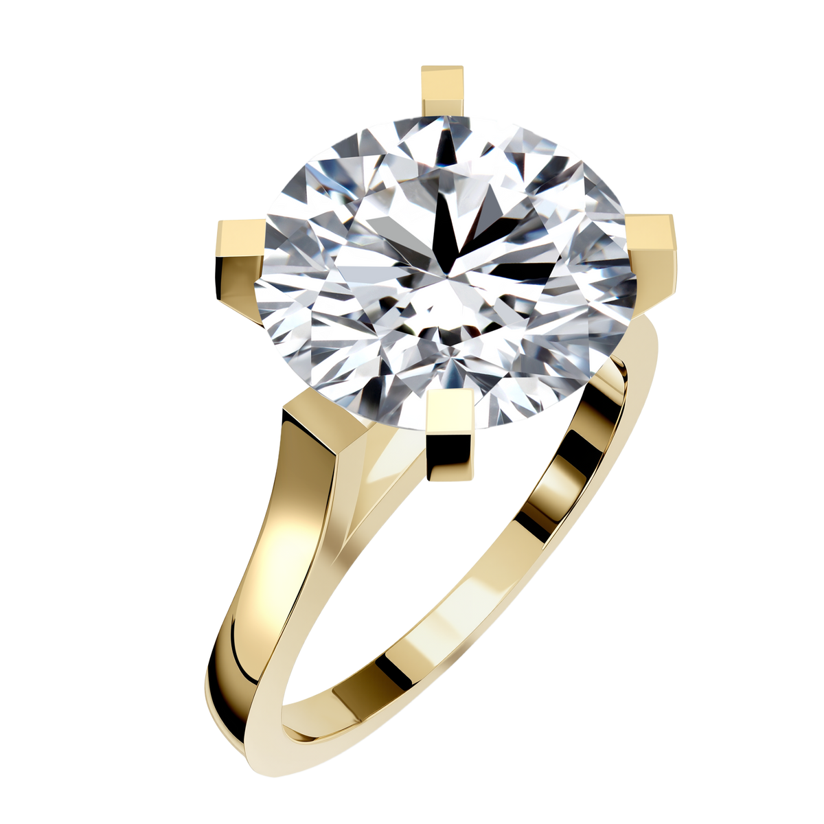 14K Gold 2.97G LGD  Mounting  Ring