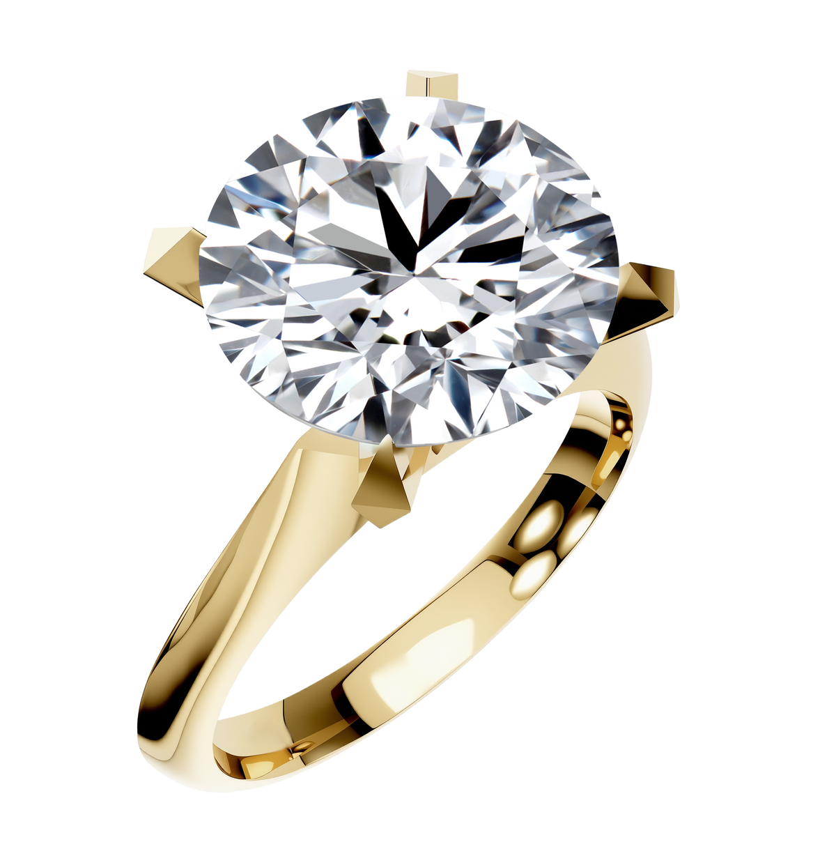 14K Gold 2.97G LGD  Mounting  Ring