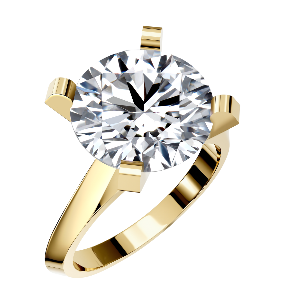 14K Gold 3.33G LGD  Mounting  Ring
