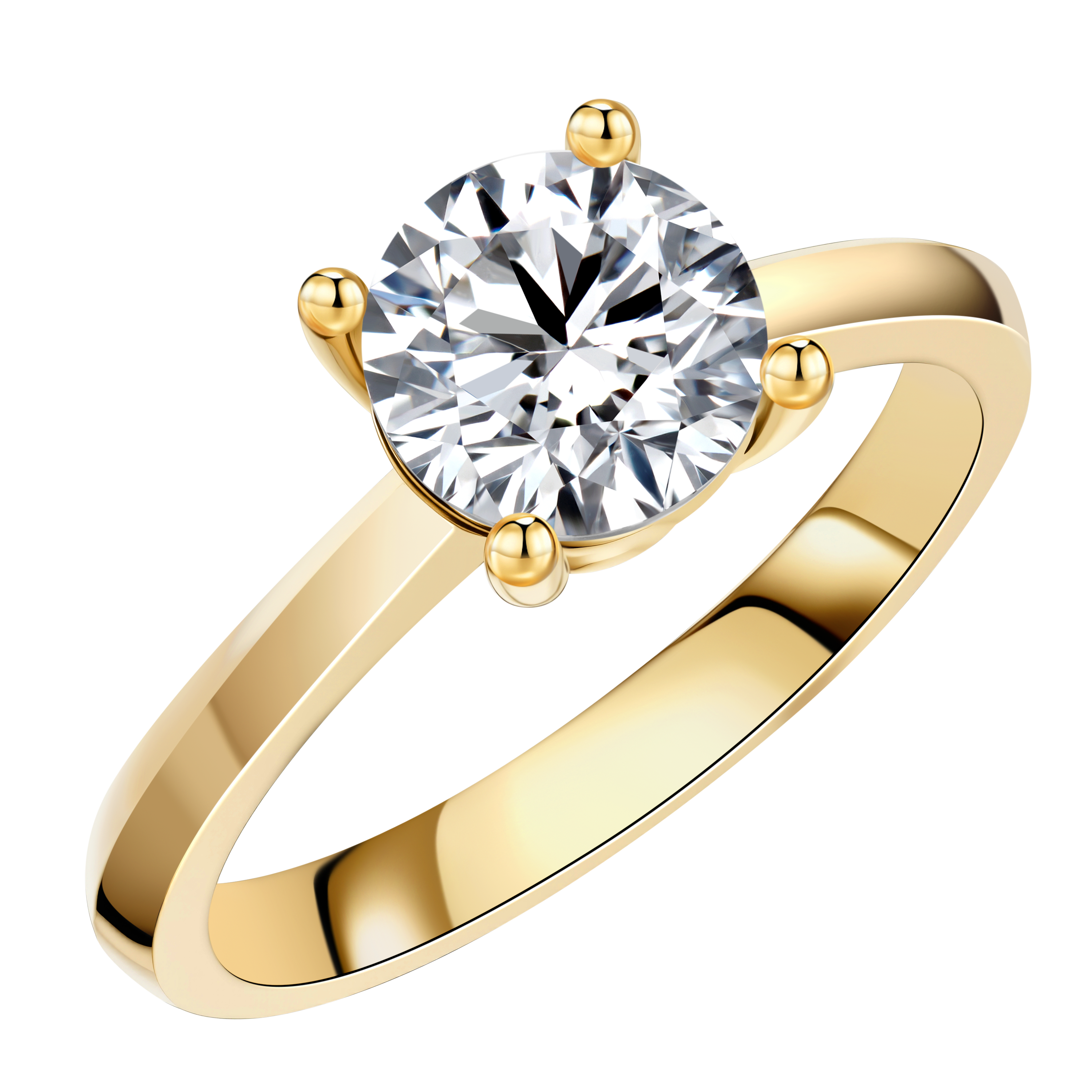 14K Gold 2.70G LGD  Mounting  Ring