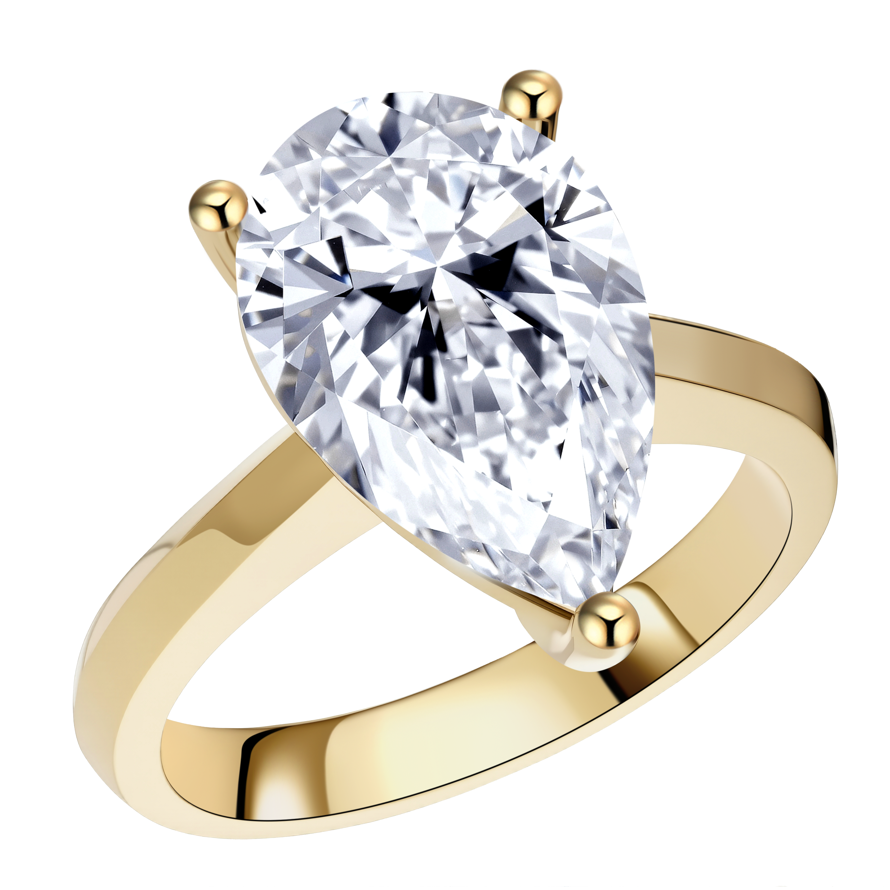 14K Gold 3.87G LGD  Mounting  Ring