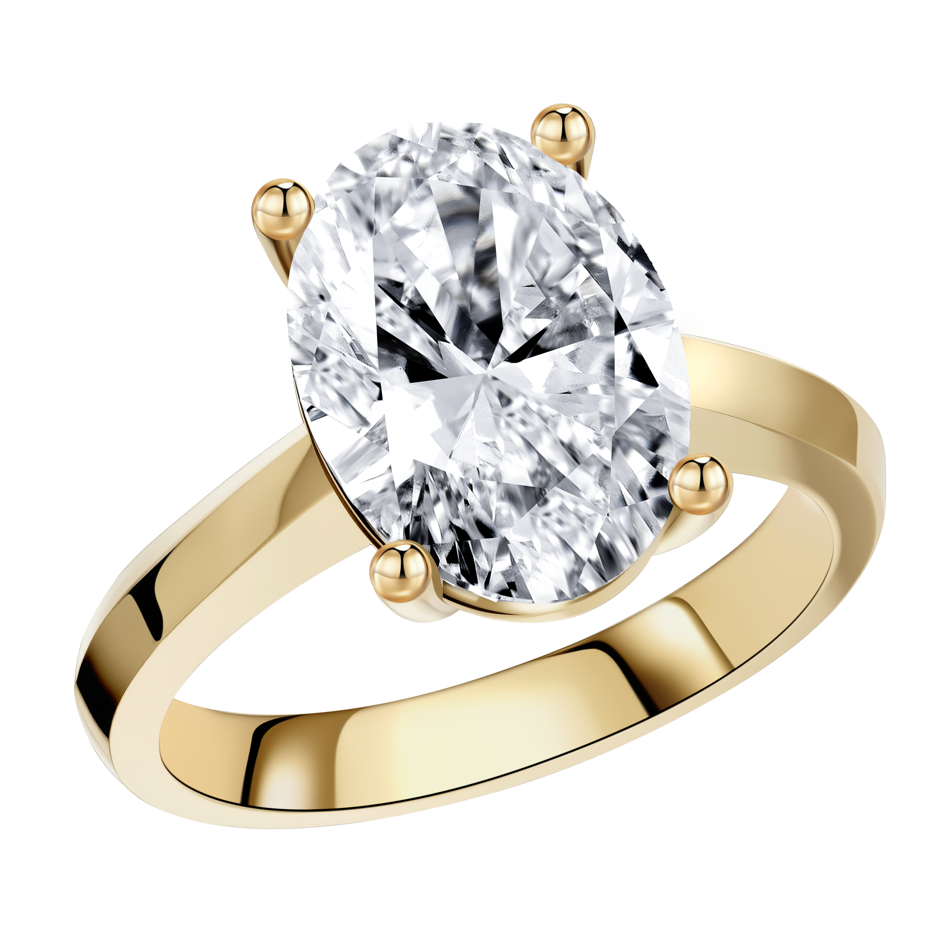 14K Gold 3.87G  LGD  Mounting  Ring