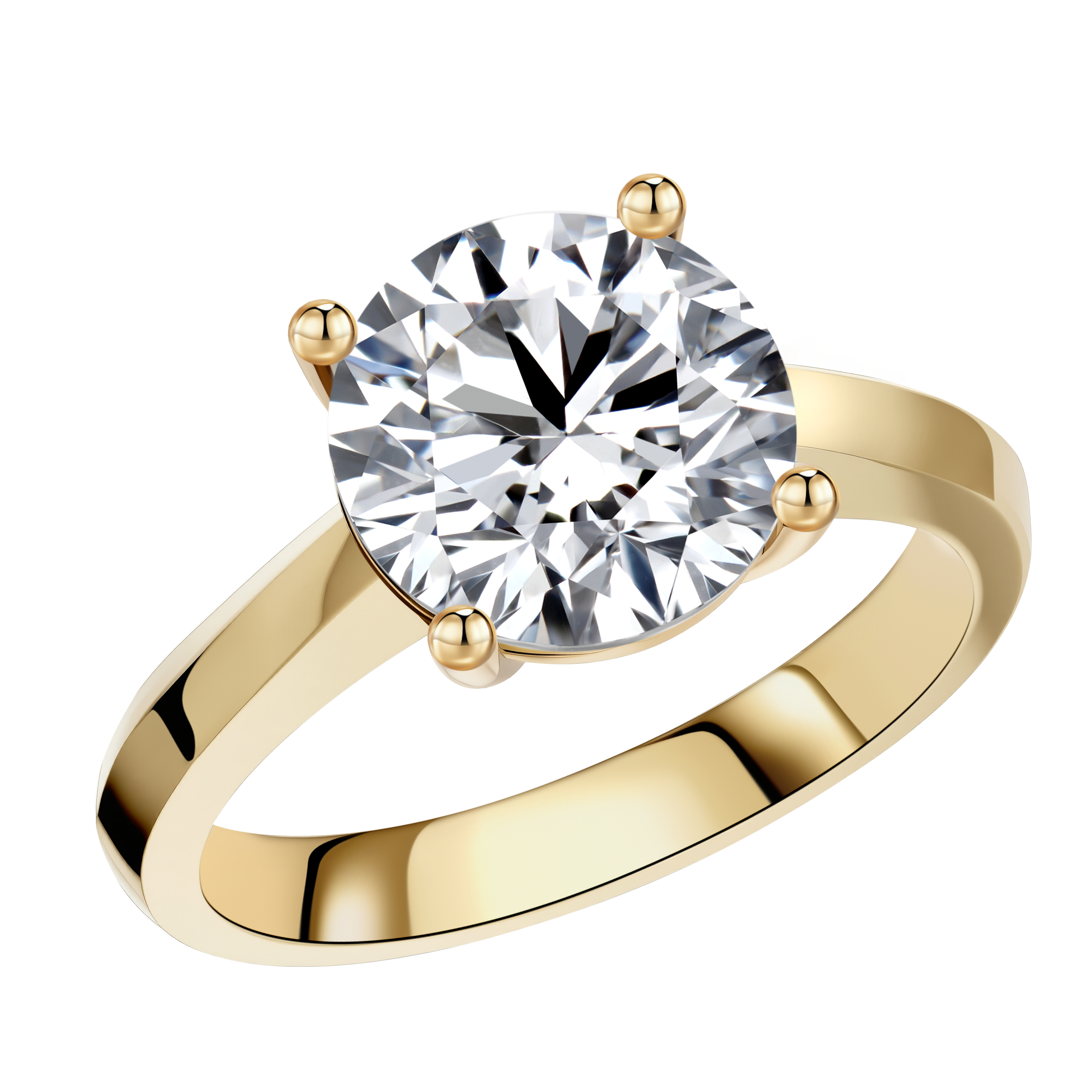 14K Gold 3.15G LGD  Mounting  Ring
