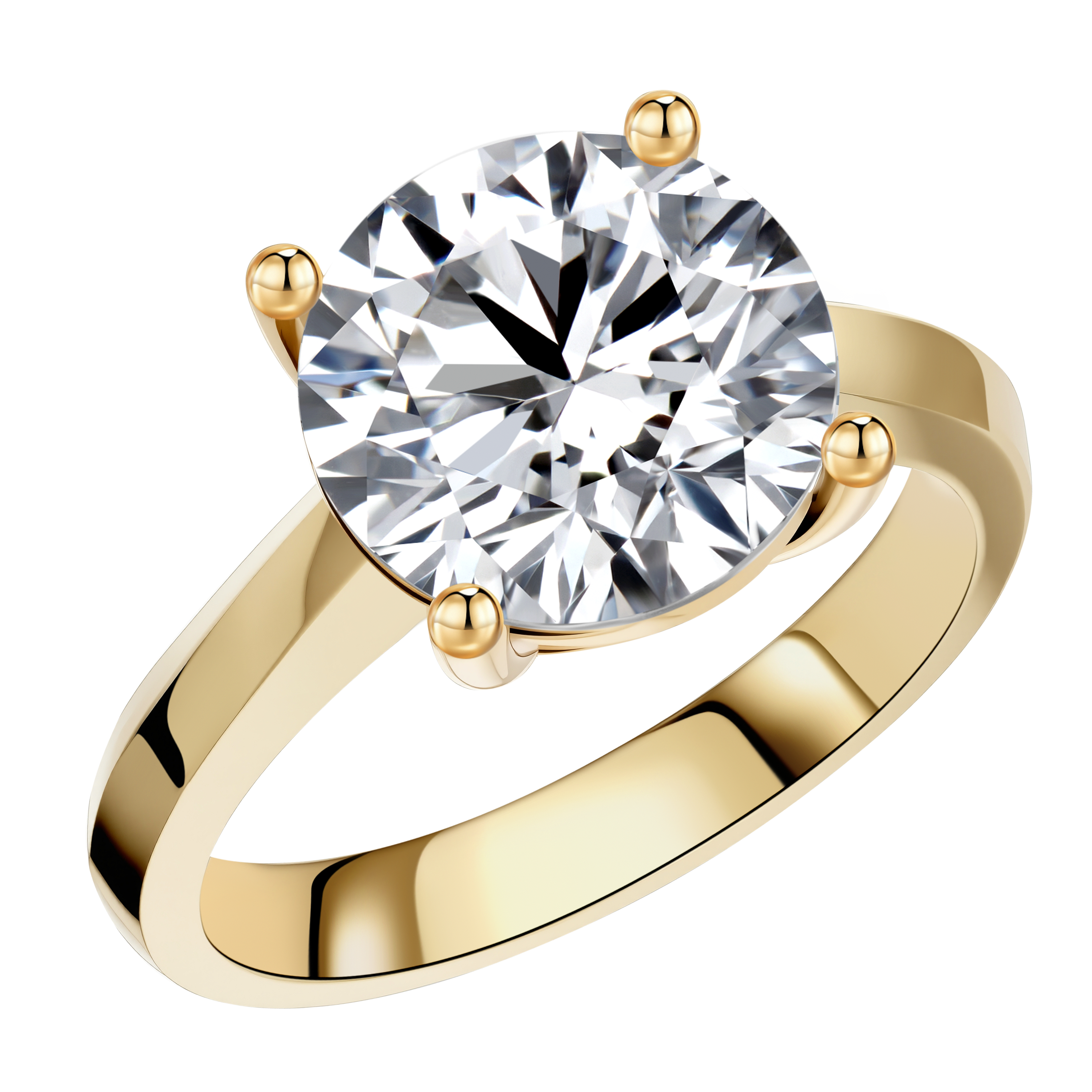 14K Gold 3.69G LGD  Mounting  Ring