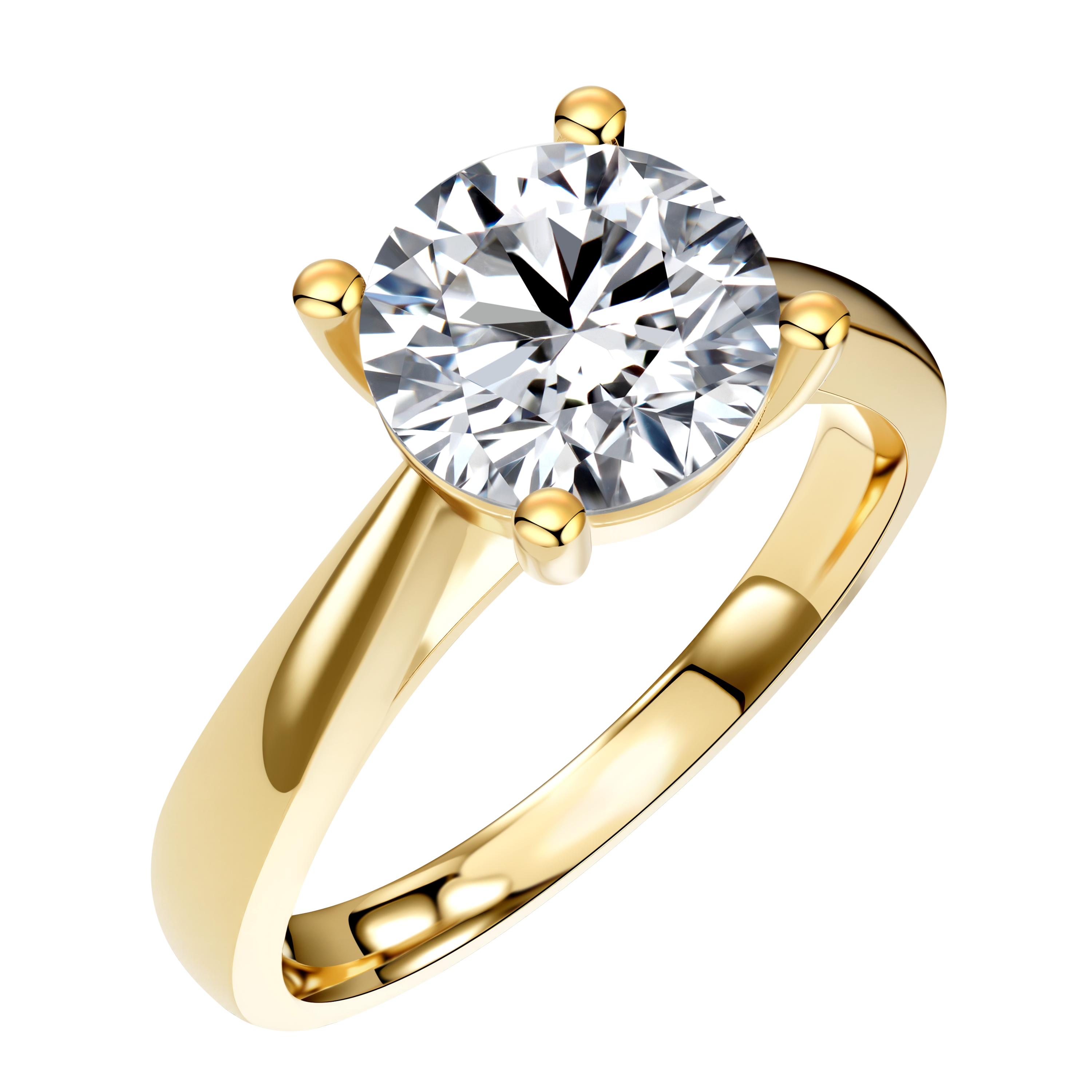14K Gold 2.34G LGD  Mounting  Ring