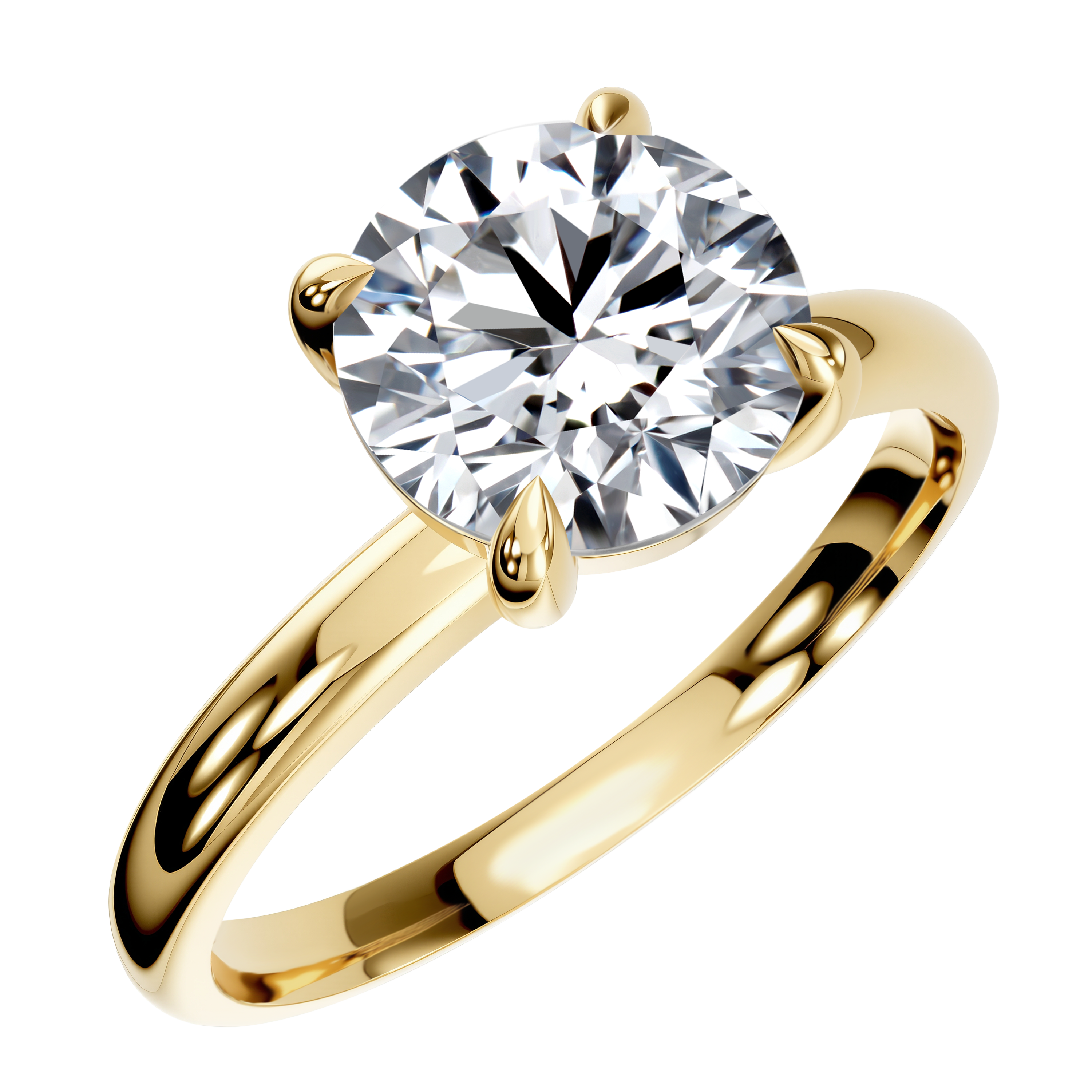 14K Gold 1.98G LGD  Mounting  Ring