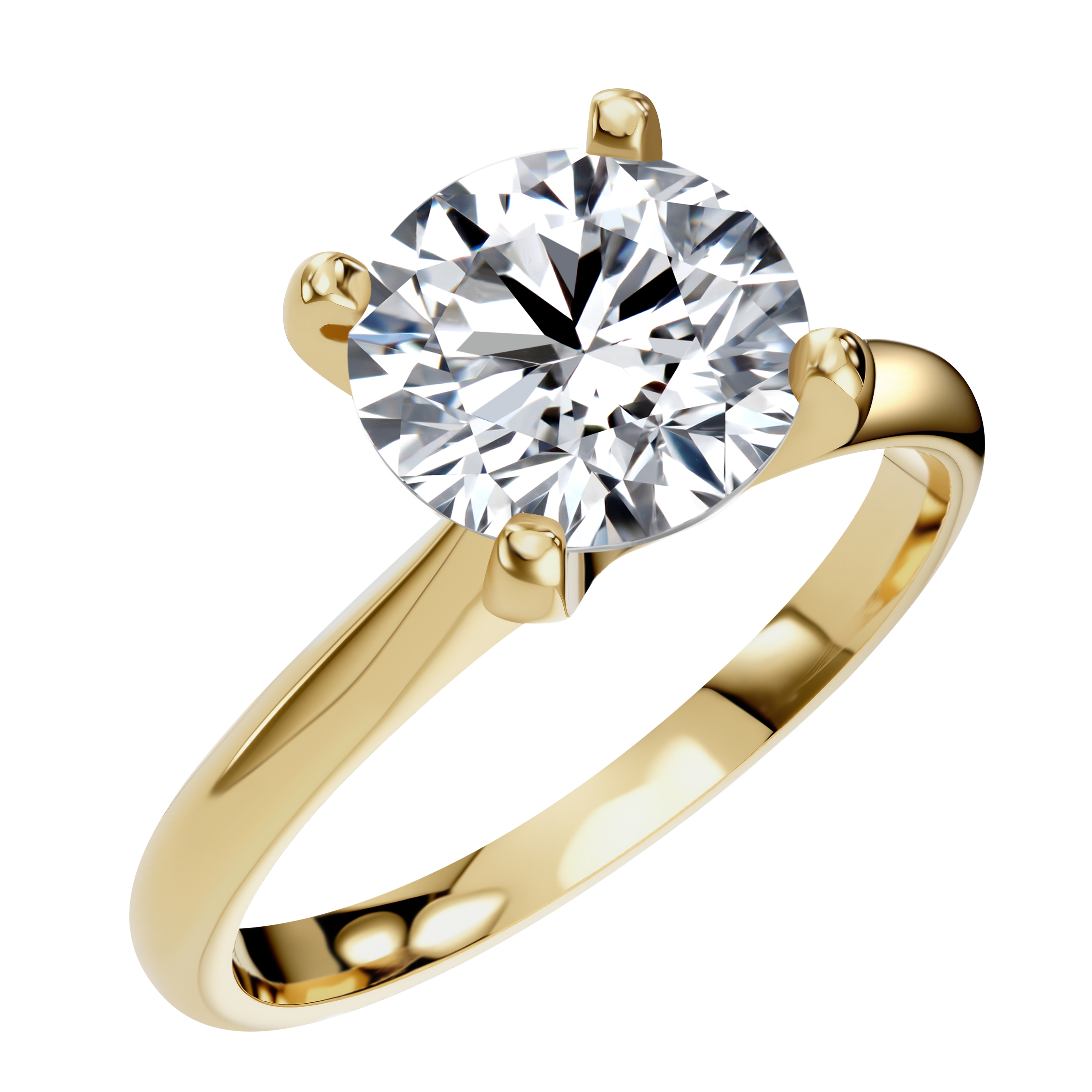 14K Gold 2.07G LGD  Mounting  Ring