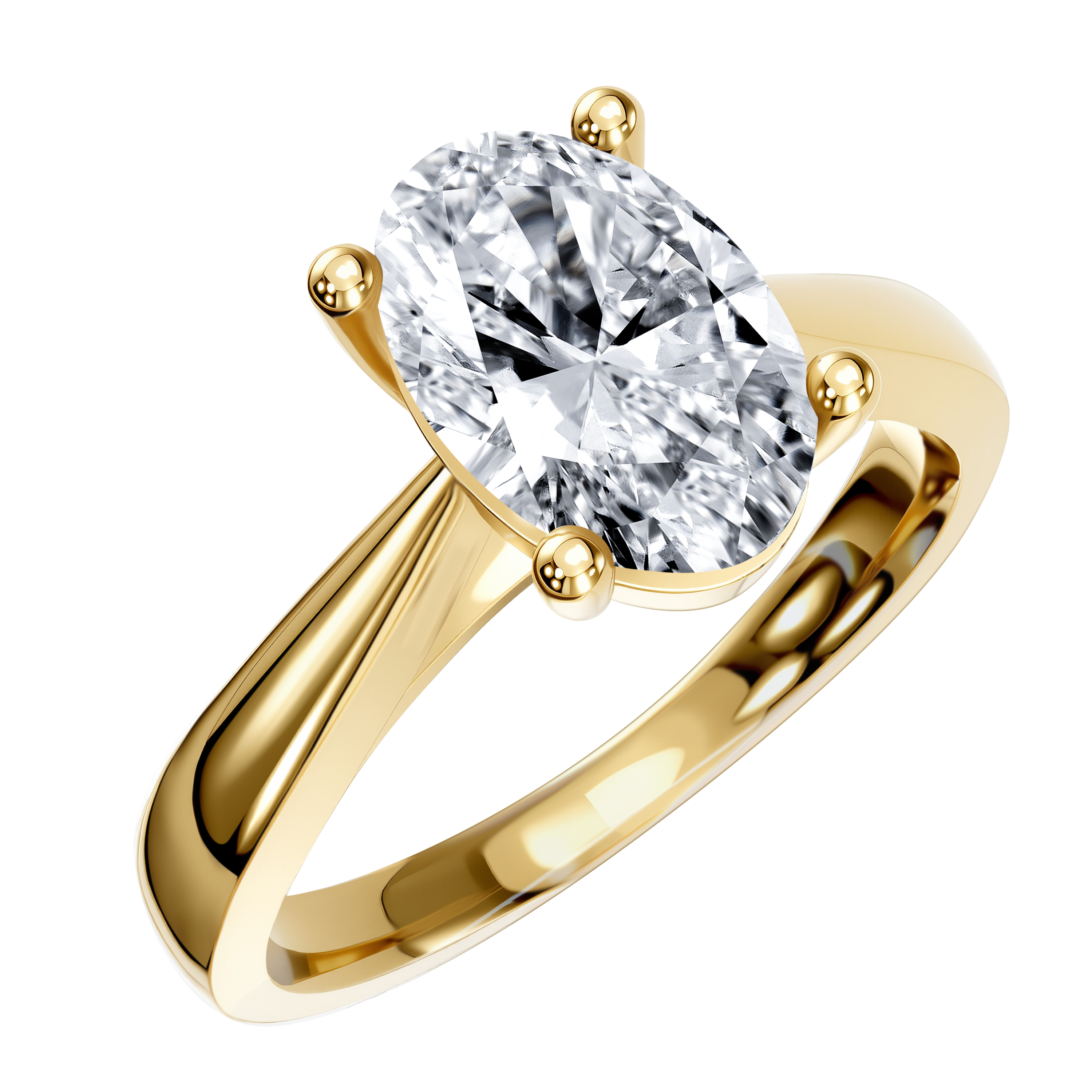 14K Gold 2.61G LGD  Mounting  Ring