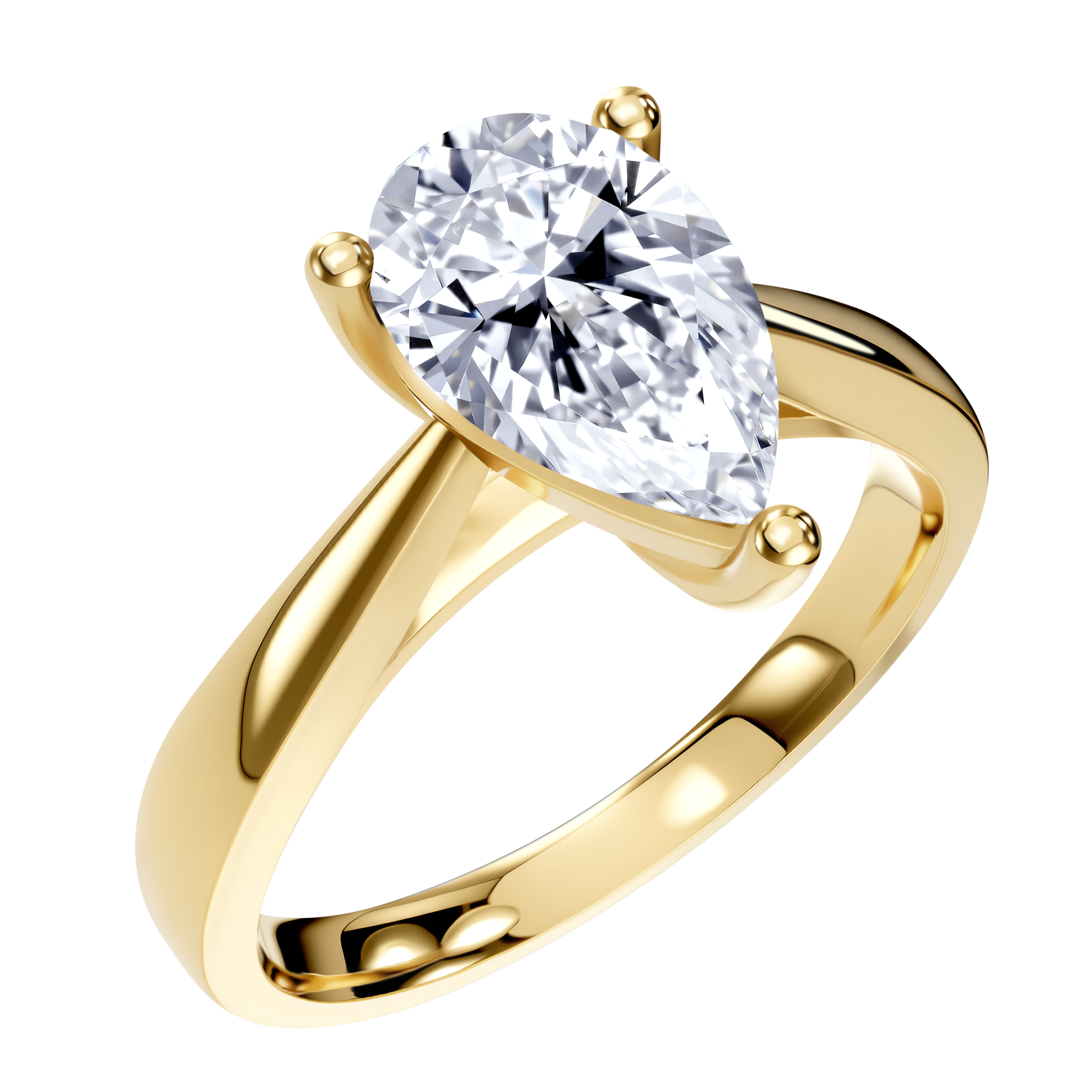 14K Gold 2.52G LGD  Mounting  Ring