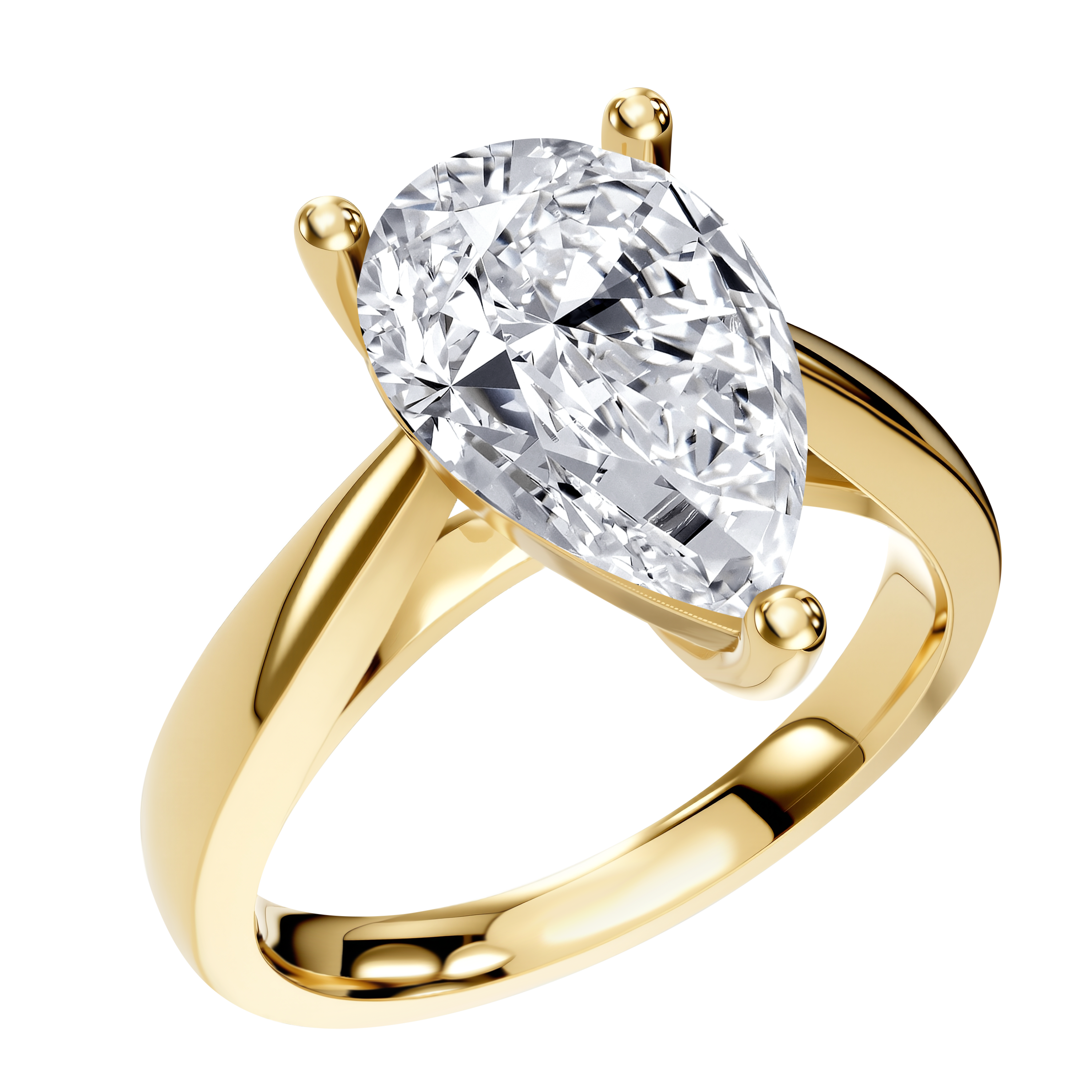 14K Gold 2.97G LGD  Mounting  Ring