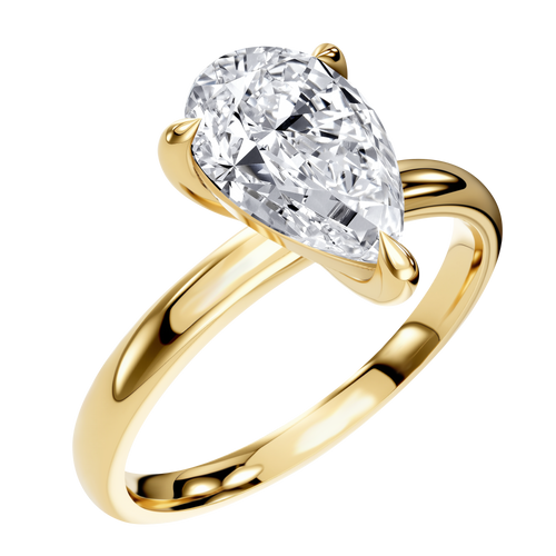 14K Gold 1.98G LGD  Mounting  Ring
