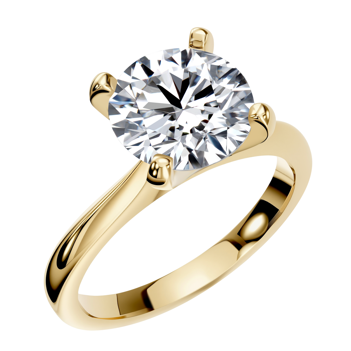 14K Gold 2.70G LGD  Mounting  Ring