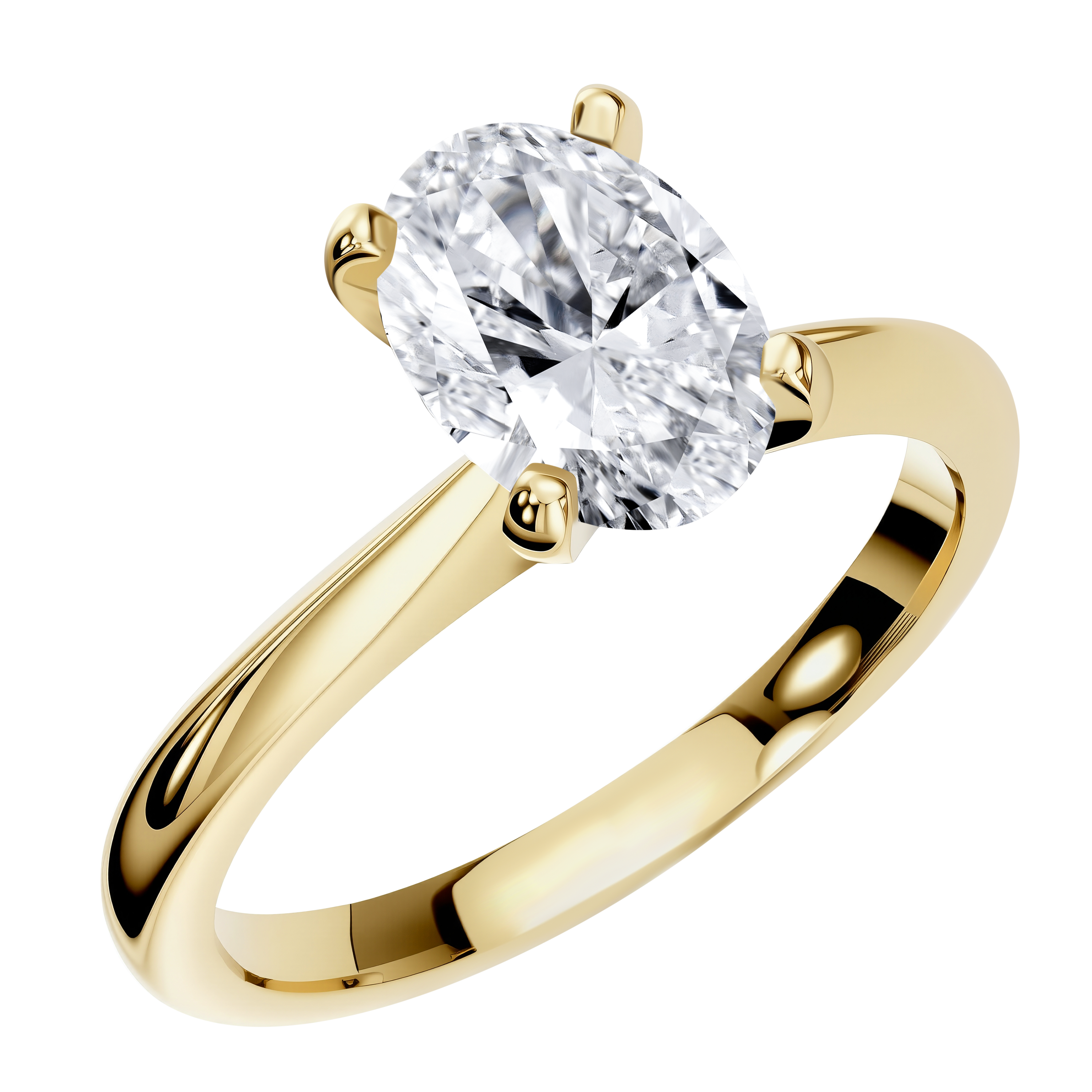 14K Gold 2.07G LGD  Mounting  Ring