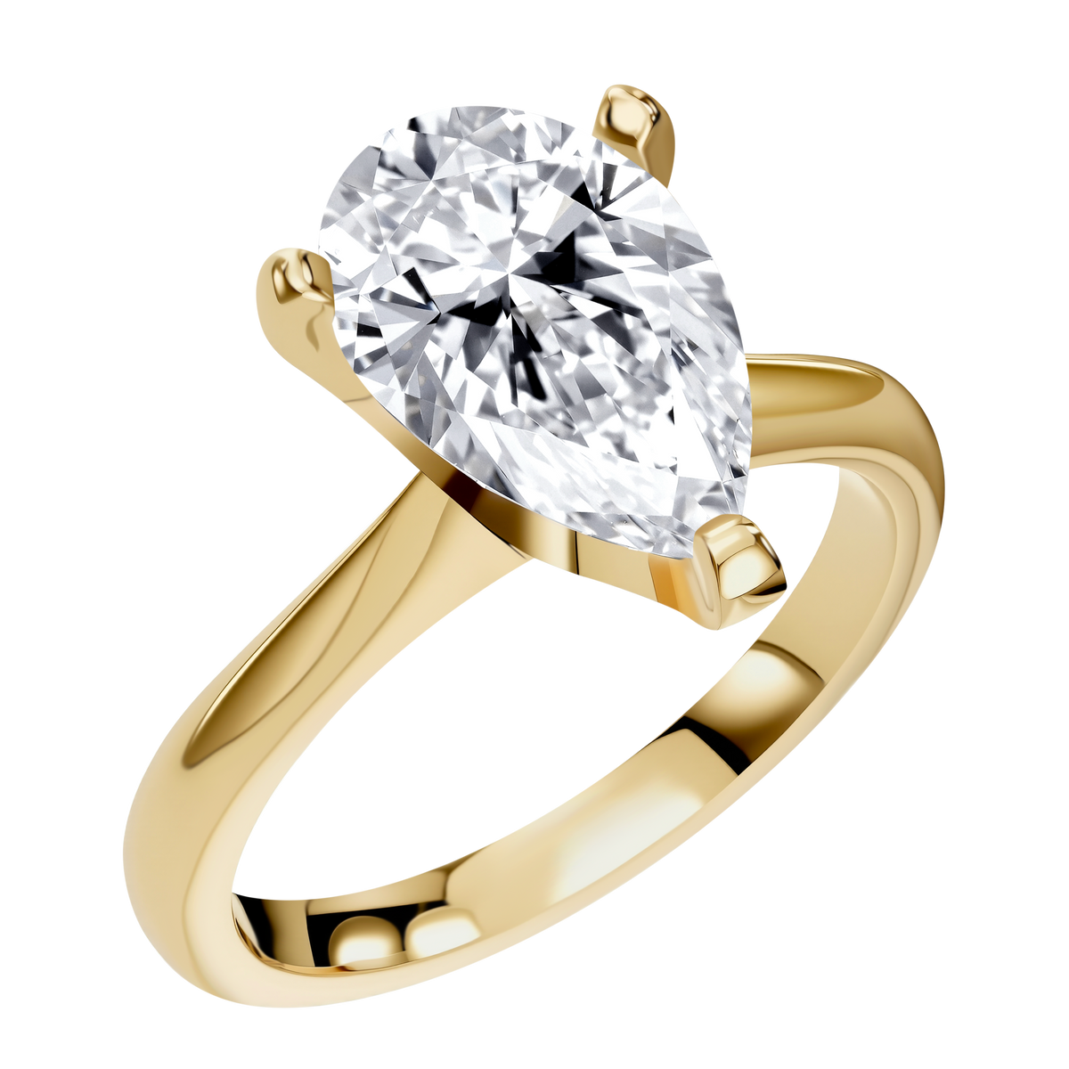 14K Gold 2.70G LGD  Mounting  Ring