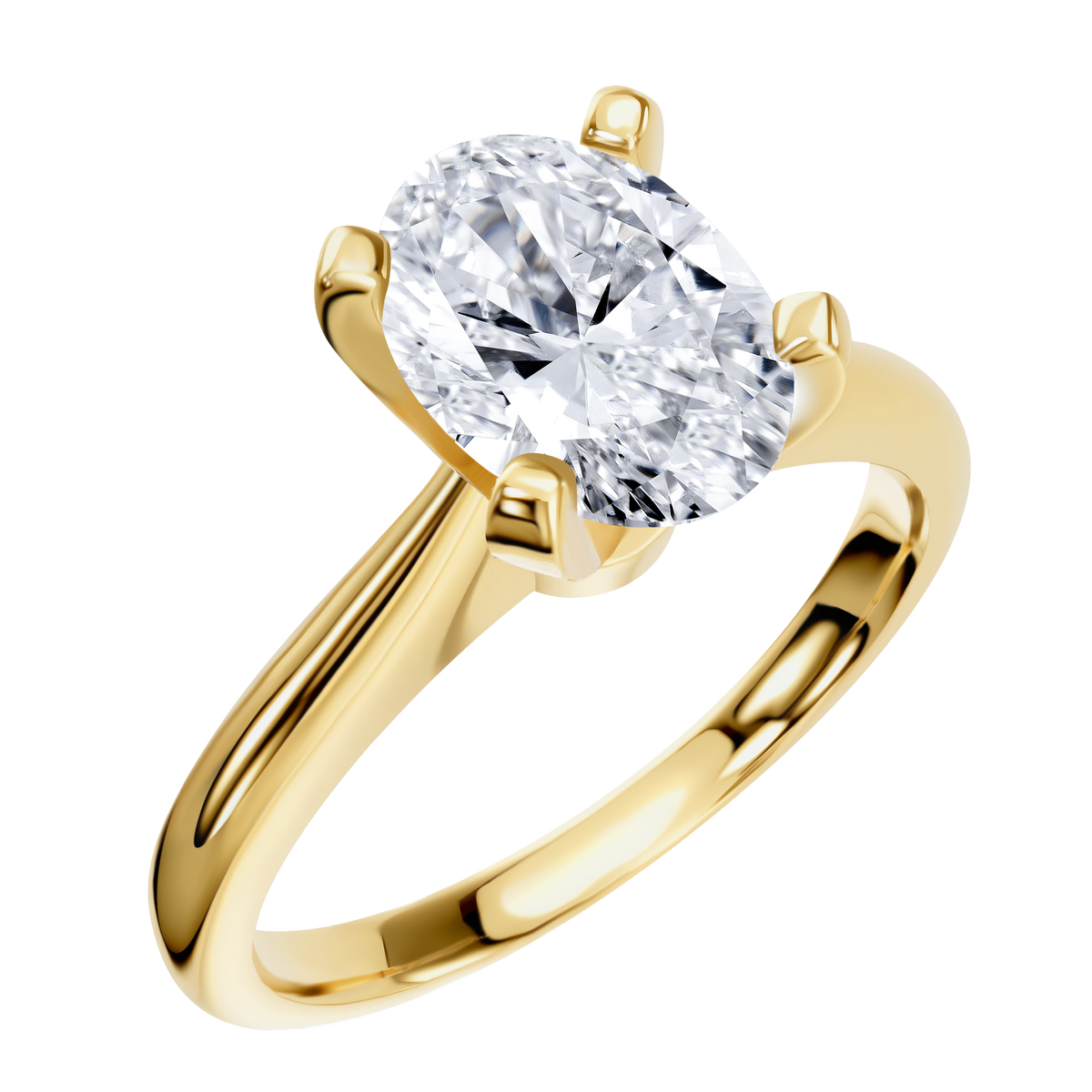 14K Gold 2.43G LGD  Mounting  Ring