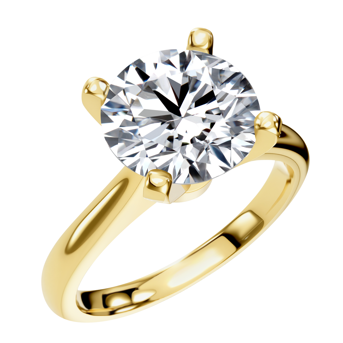 14K Gold 3.06G LGD  Mounting  Ring
